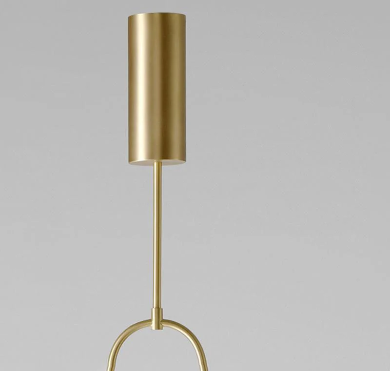 Lustra Chandelier Mobile Black Minimalist - Image 127