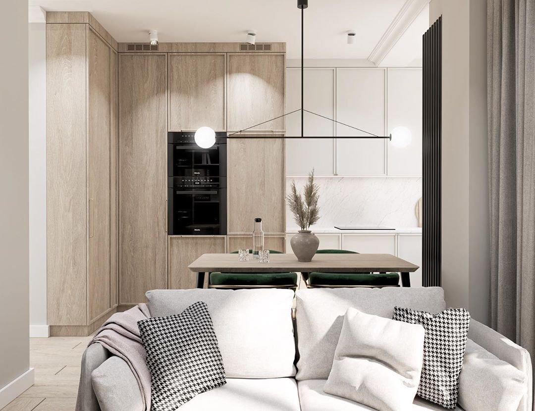 Lustra Chandelier Mobile Black Minimalist - Image 146