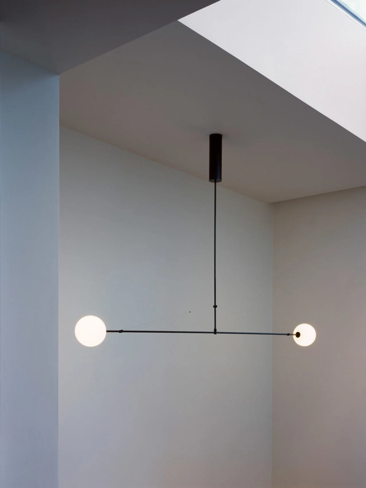 Lustra Chandelier Mobile Black Minimalist - Image 148