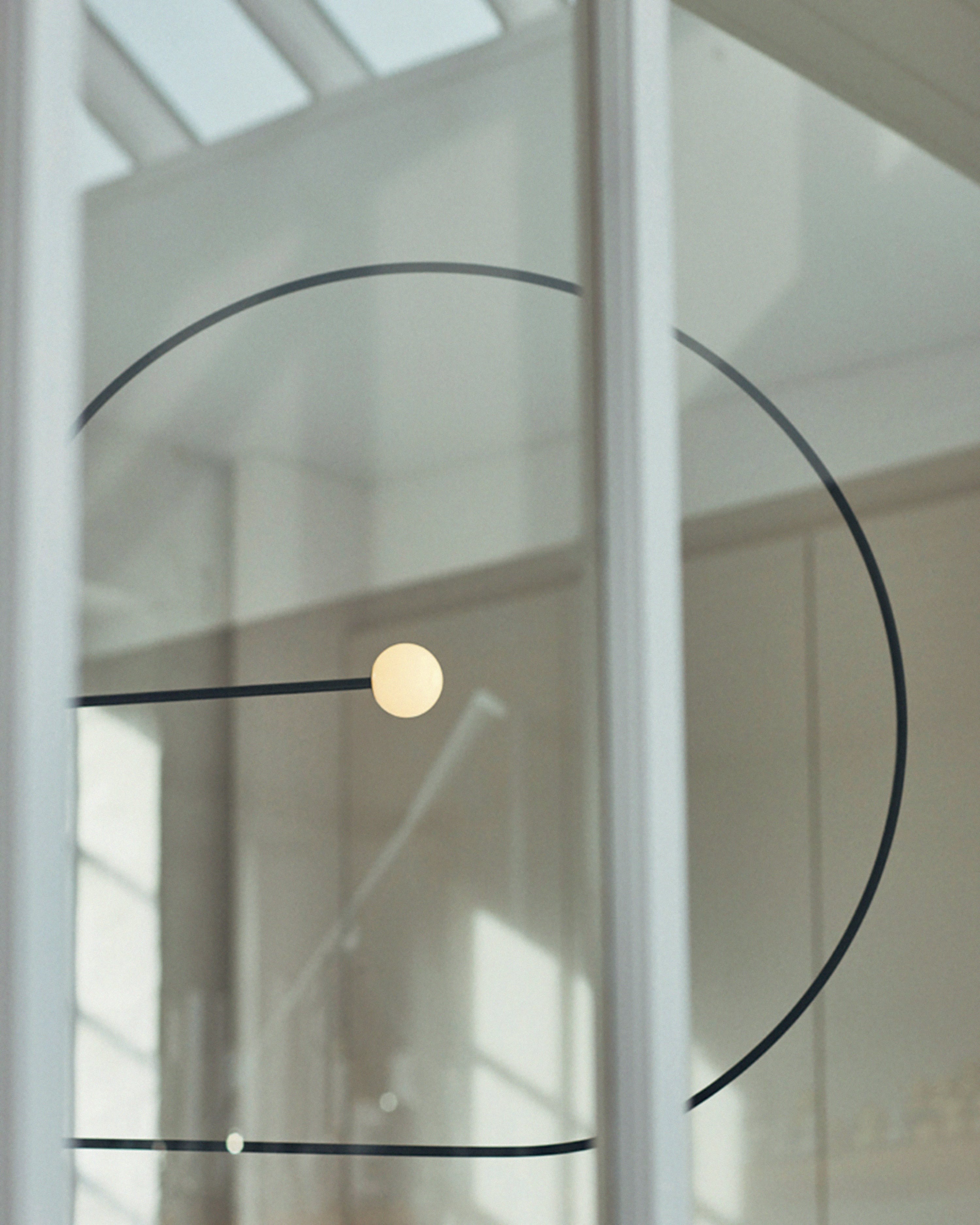Lustra Chandelier Mobile Black Minimalist - Image 165