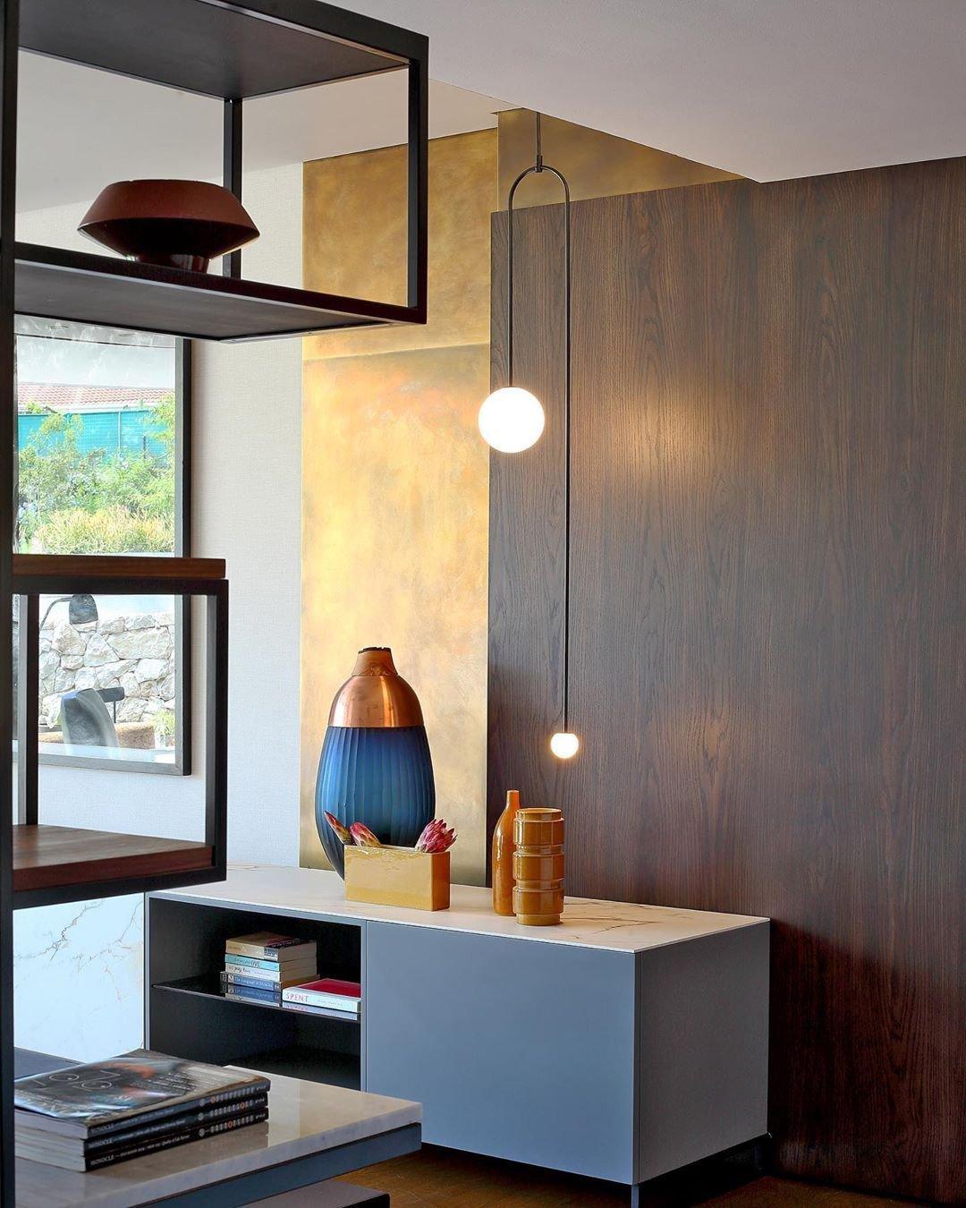 Lustra Chandelier Mobile Black Minimalist - Image 17
