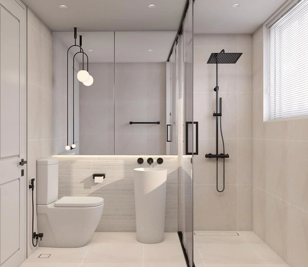Lustra Chandelier Mobile Black Minimalist - Image 204