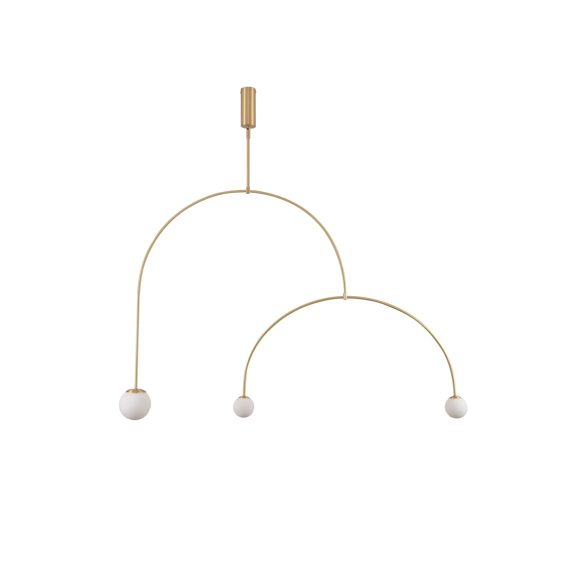 Lustra Chandelier Mobile Black Minimalist - Image 26