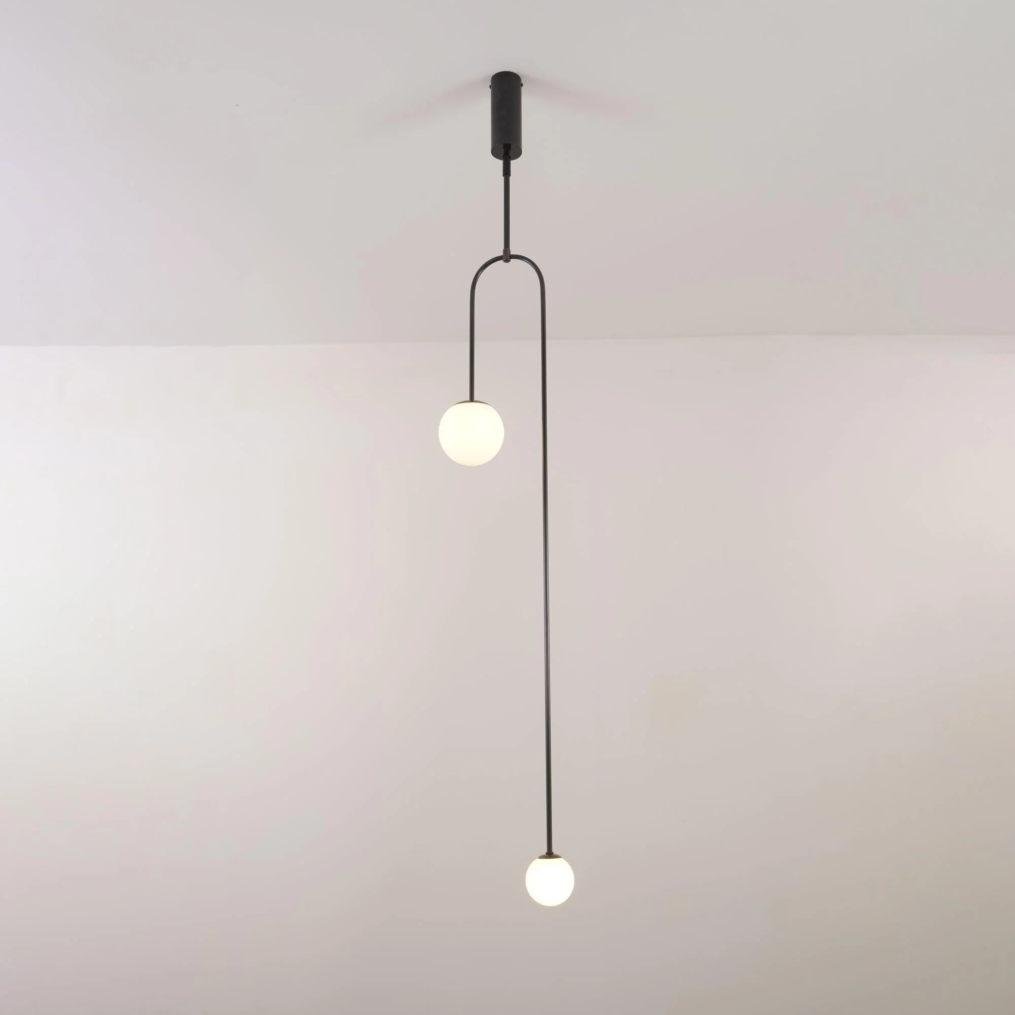 Lustra Chandelier Mobile Black Minimalist - Image 27