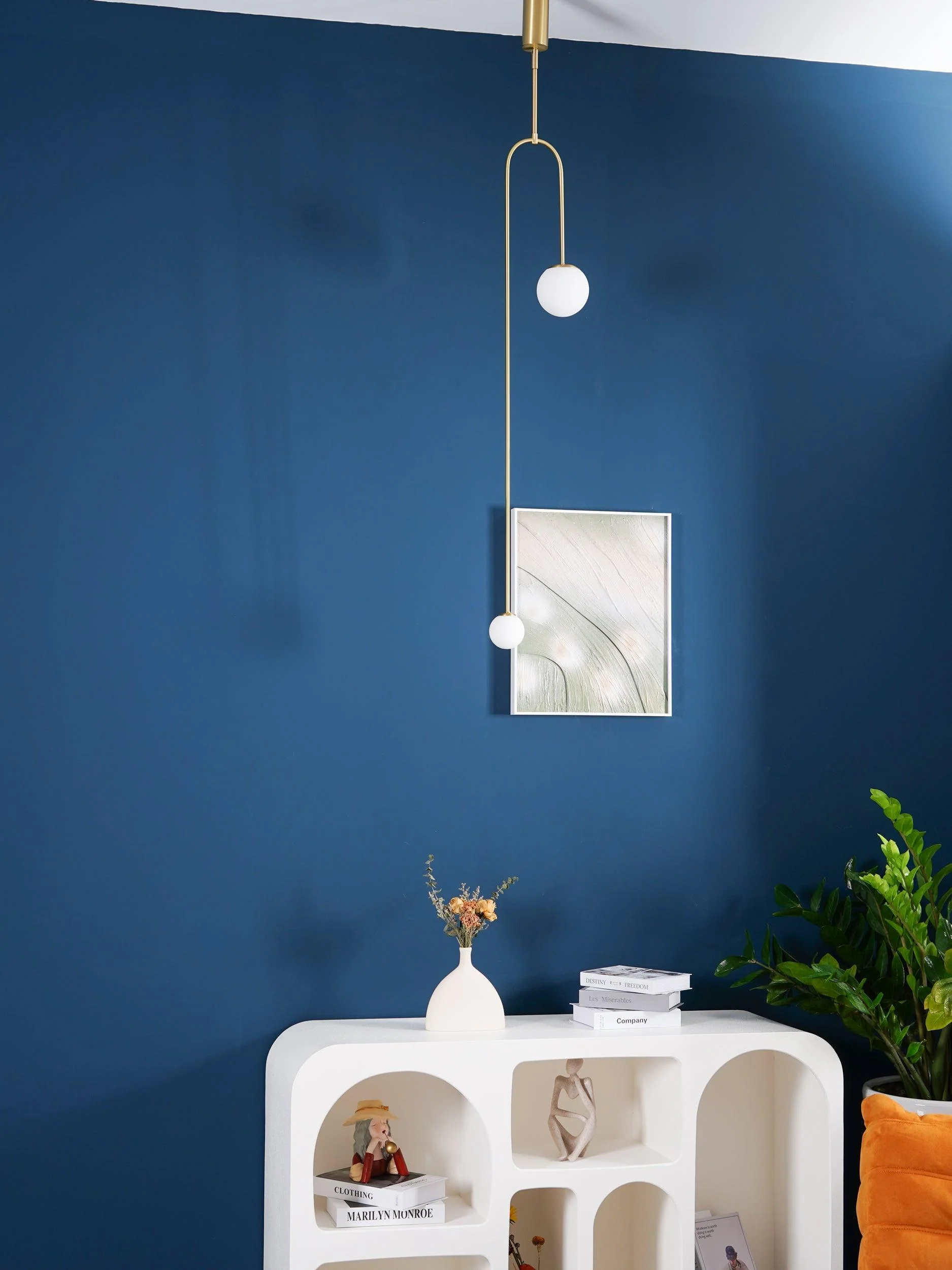 Lustra Chandelier Mobile Black Minimalist - Image 56