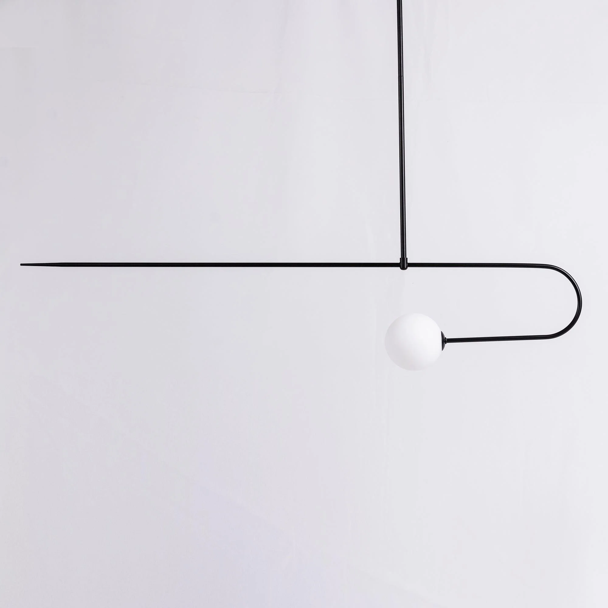 Lustra Chandelier Mobile Black Minimalist - Image 94