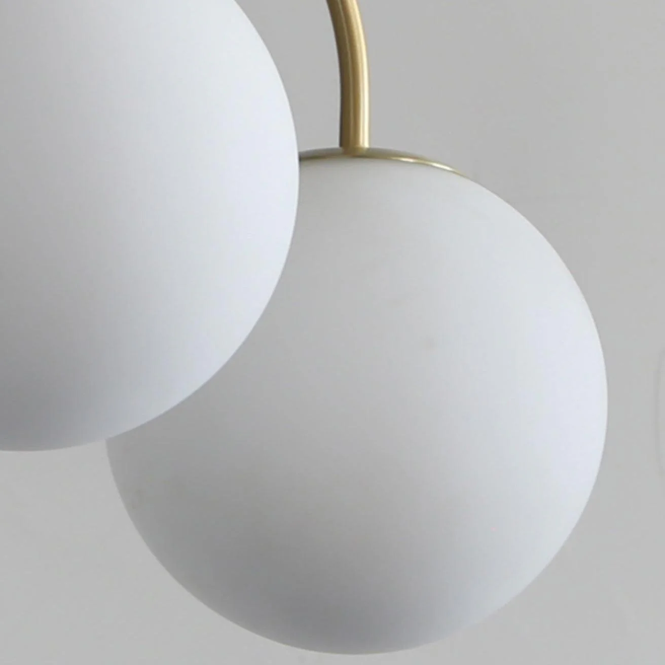 Lustra Chandelier Orillia Brass Globe Modern - Image 7