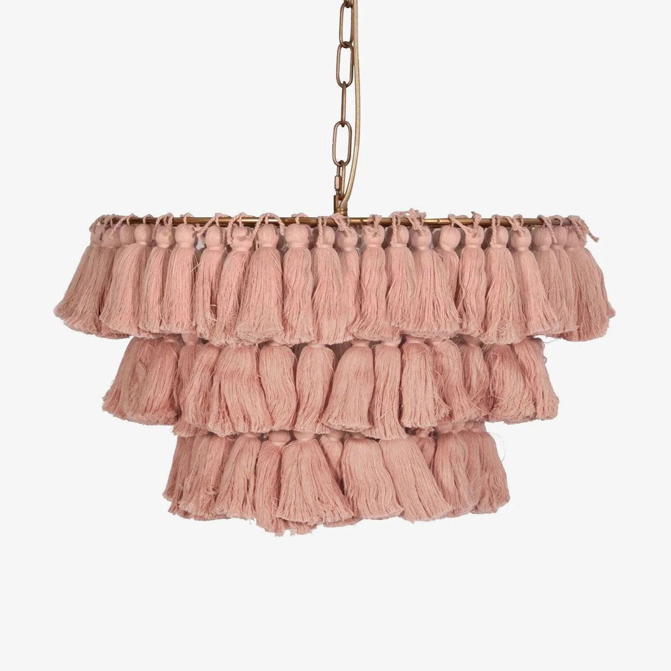 Lustra Chandelier Pink Bohemian Chic - Image 19