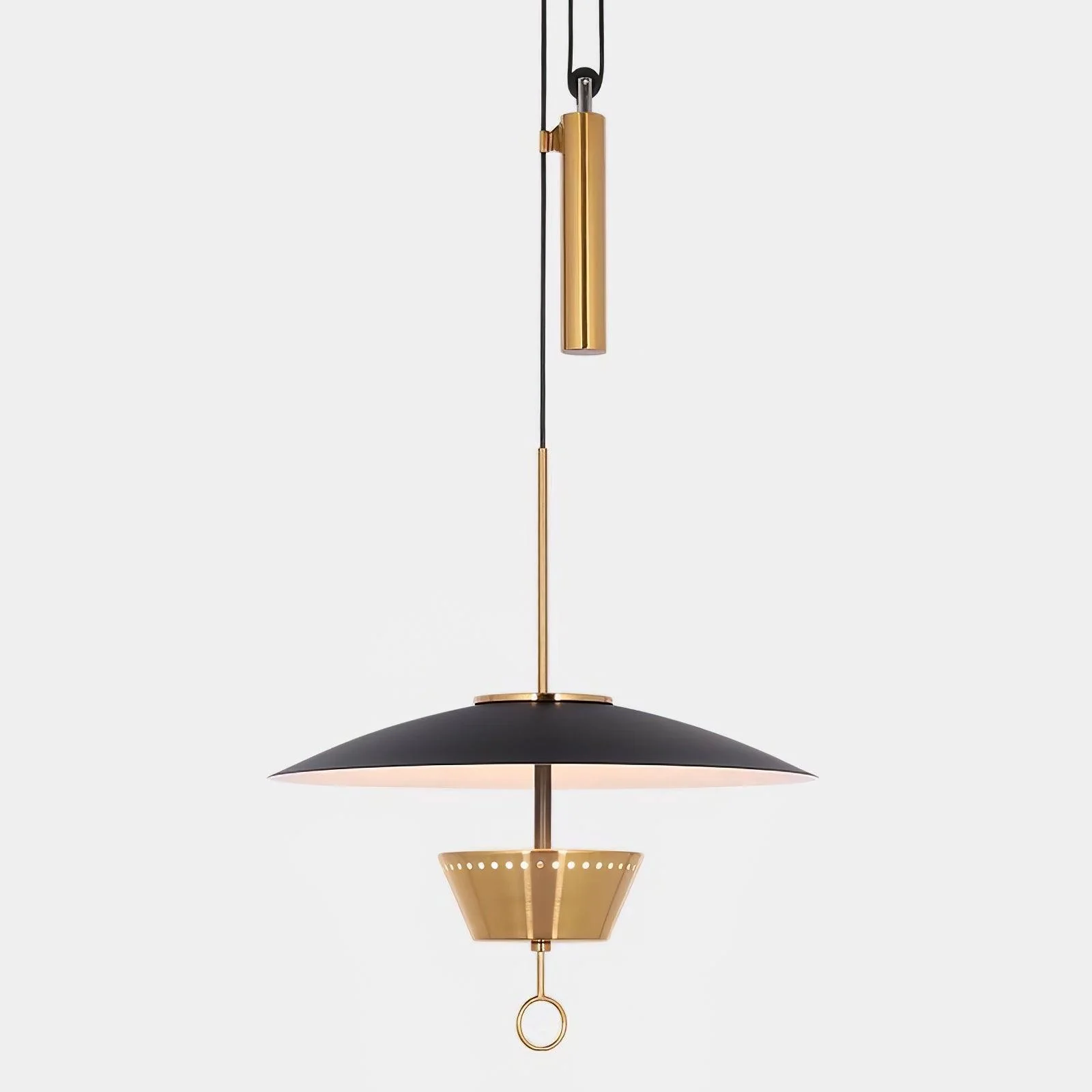 Lustra Chandelier Retro Brass - Image 13