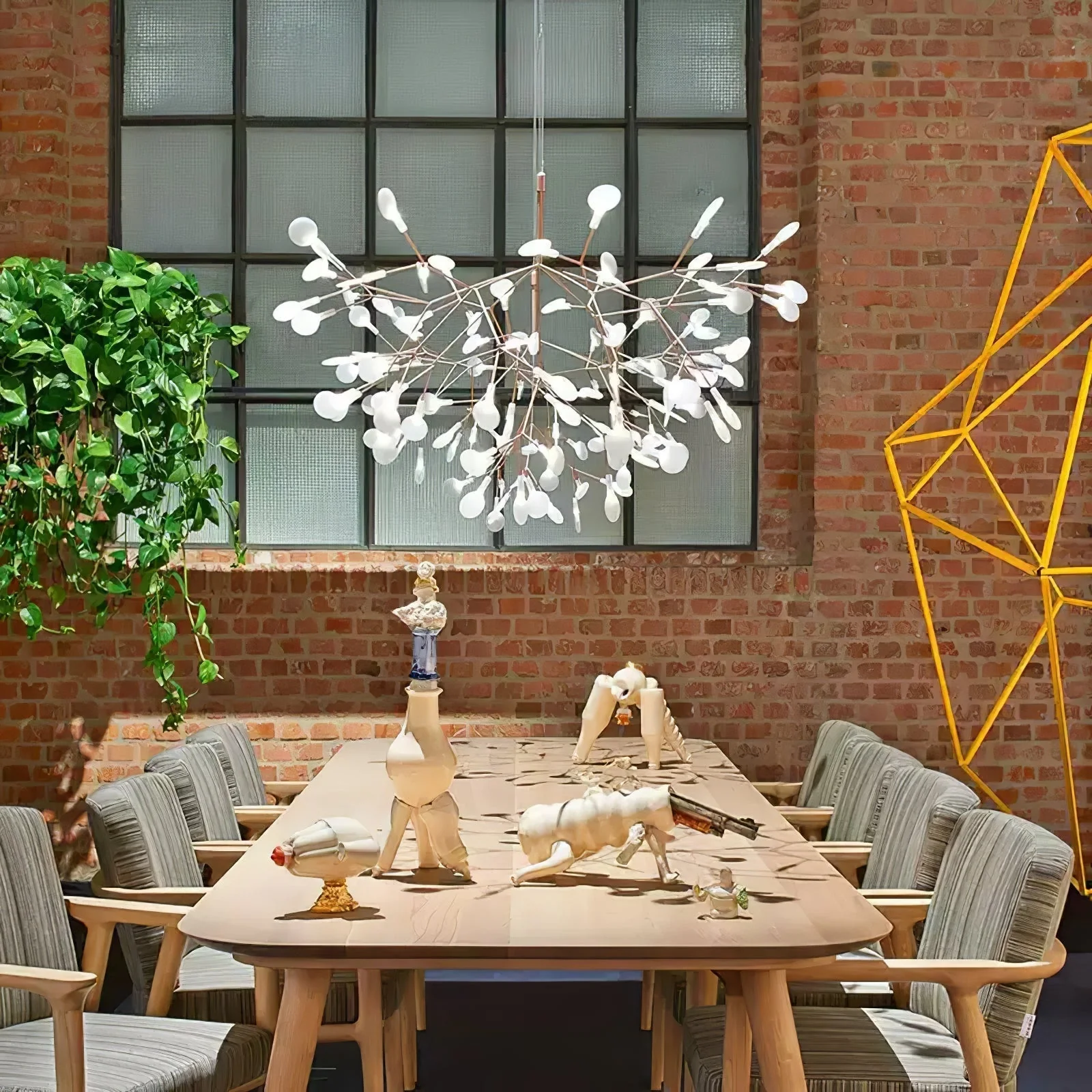 Lustra Chandelier Rose Gold Firefly LED Branch - Image 16