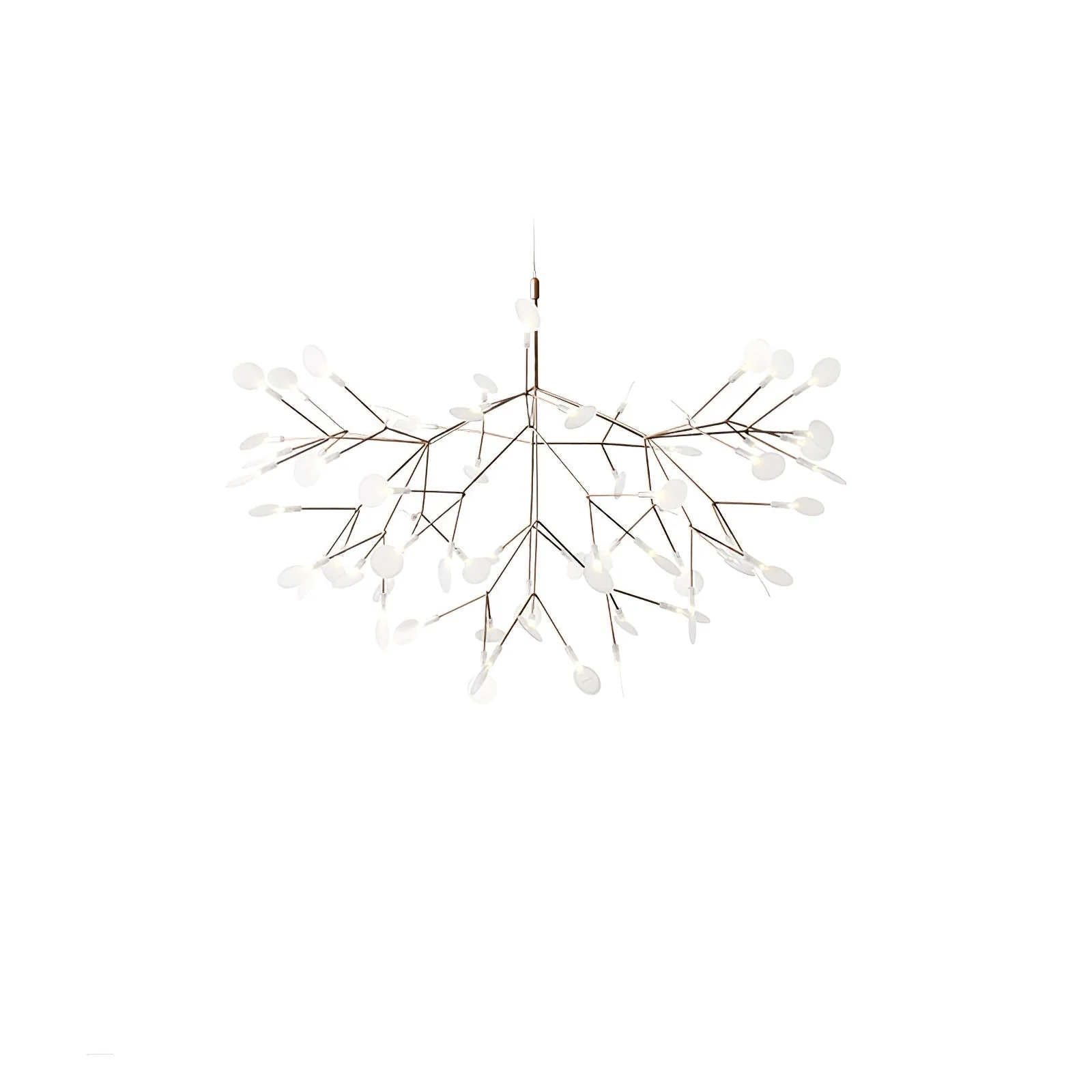 Lustra Chandelier Rose Gold Firefly LED Branch - Image 44