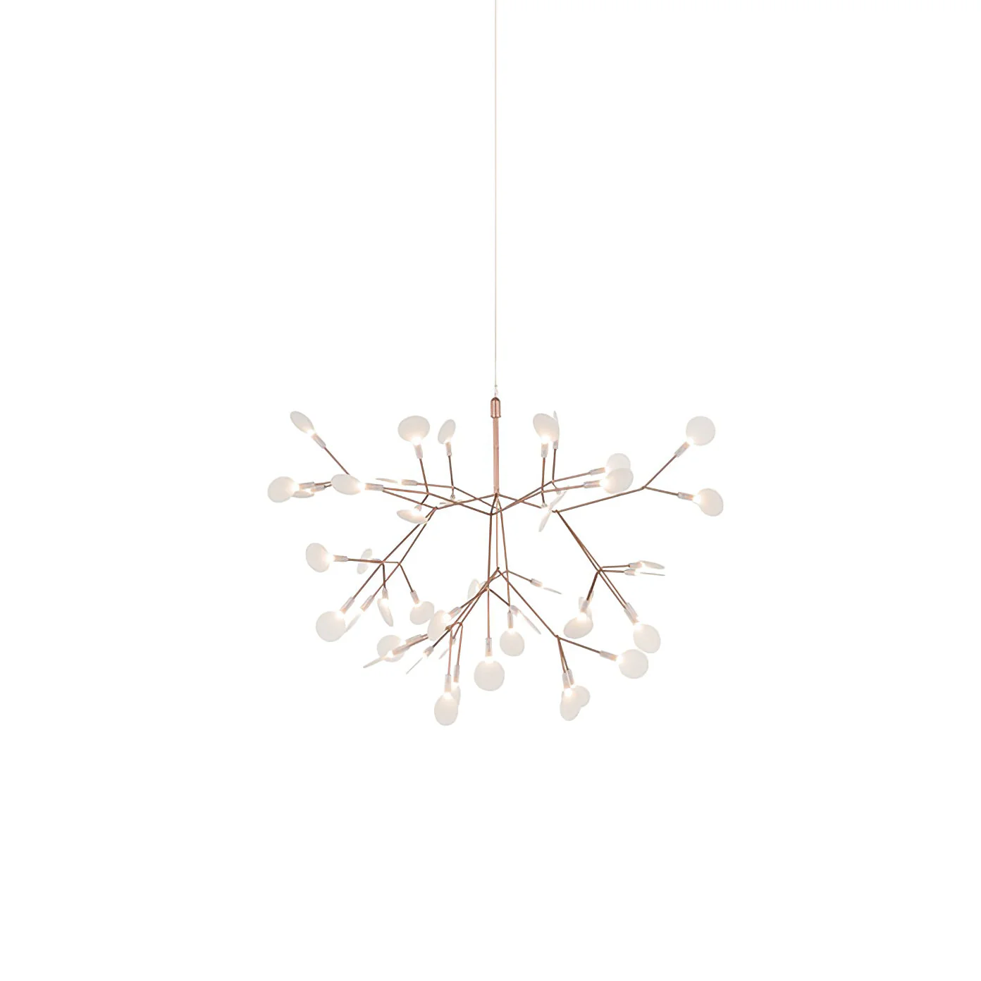 Lustra Chandelier Rose Gold Firefly LED Branch - Image 49