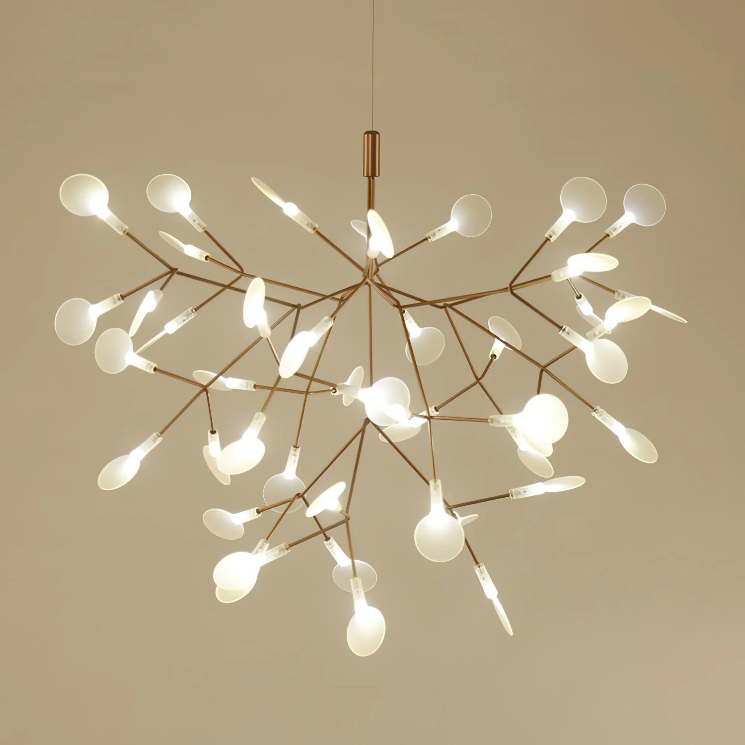 Lustra Chandelier Rose Gold Firefly LED Branch - Image 53
