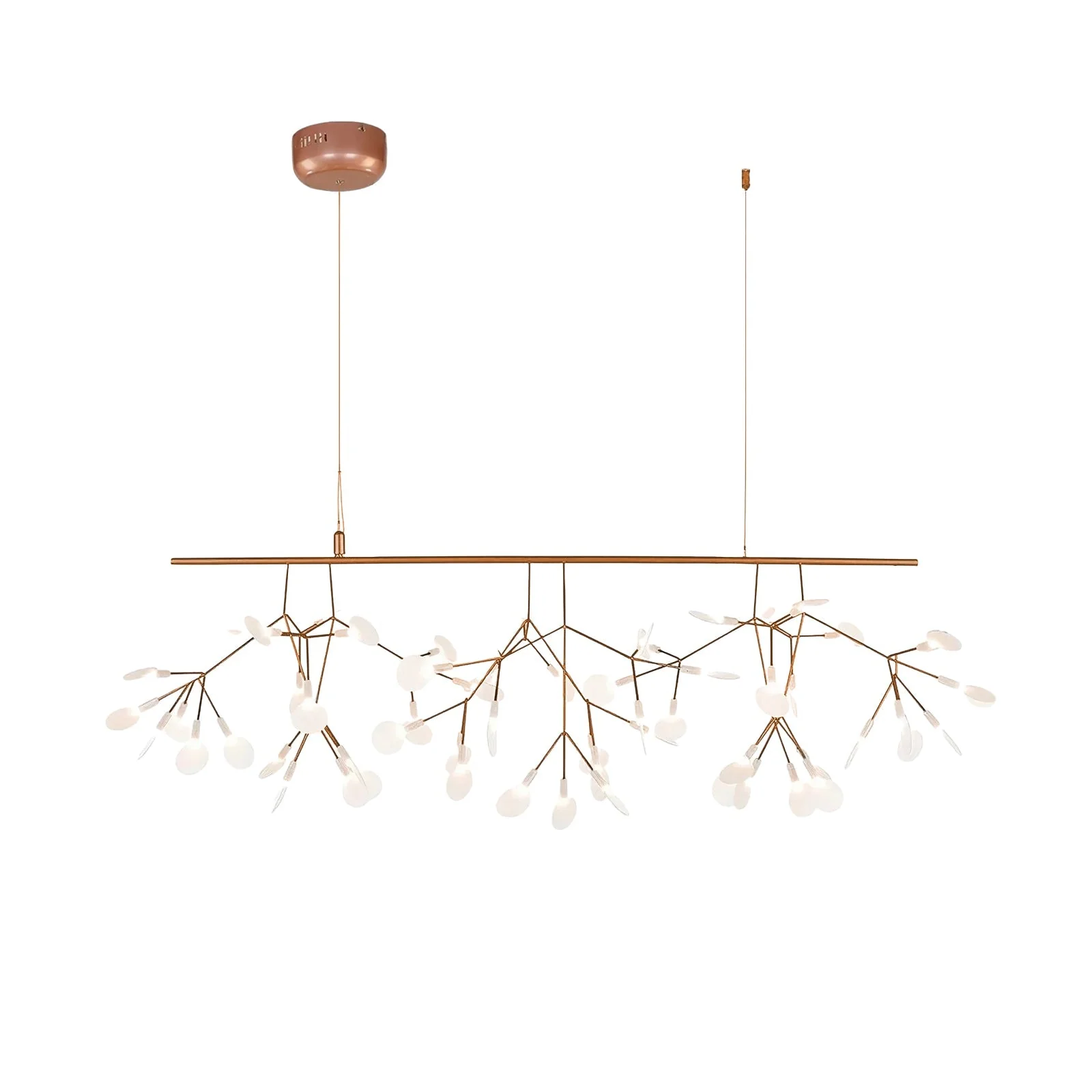 Lustra Chandelier Rose Gold Firefly LED Branch - Image 59