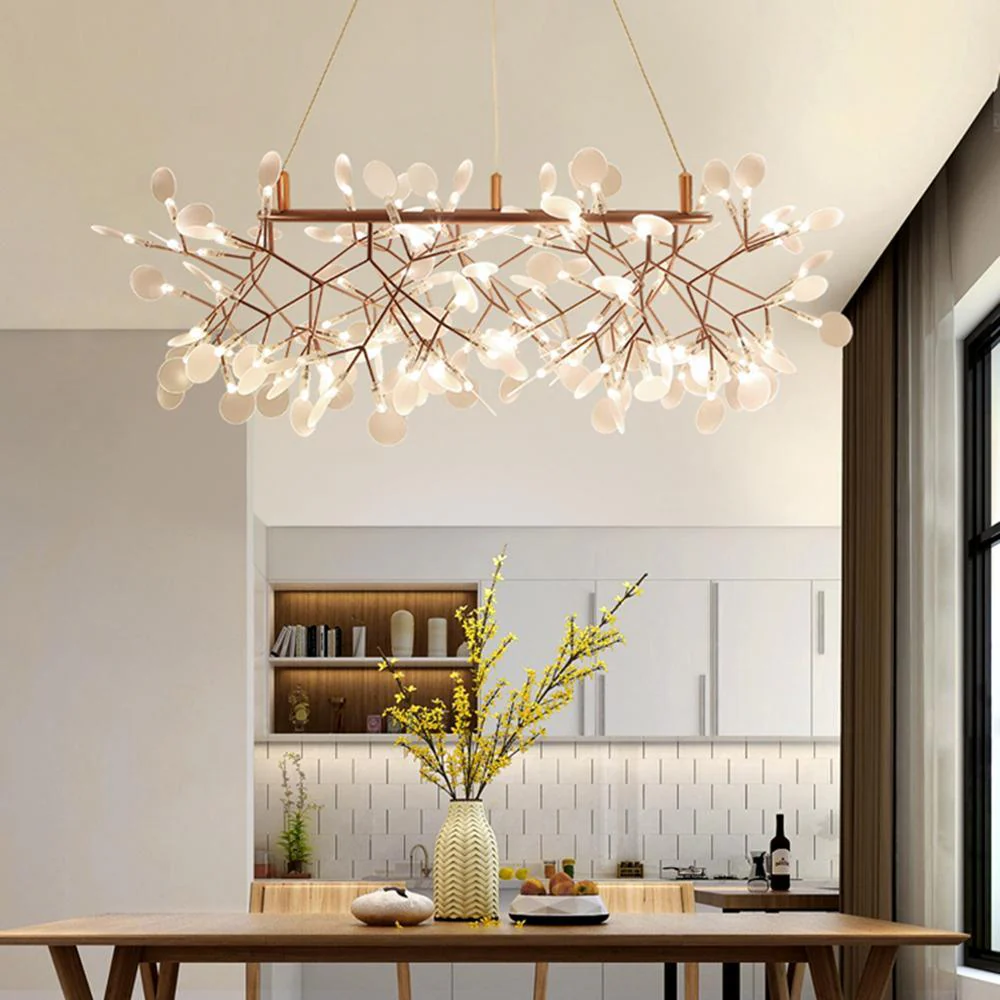 Lustra Chandelier Rose Gold Firefly LED Branch - Image 67