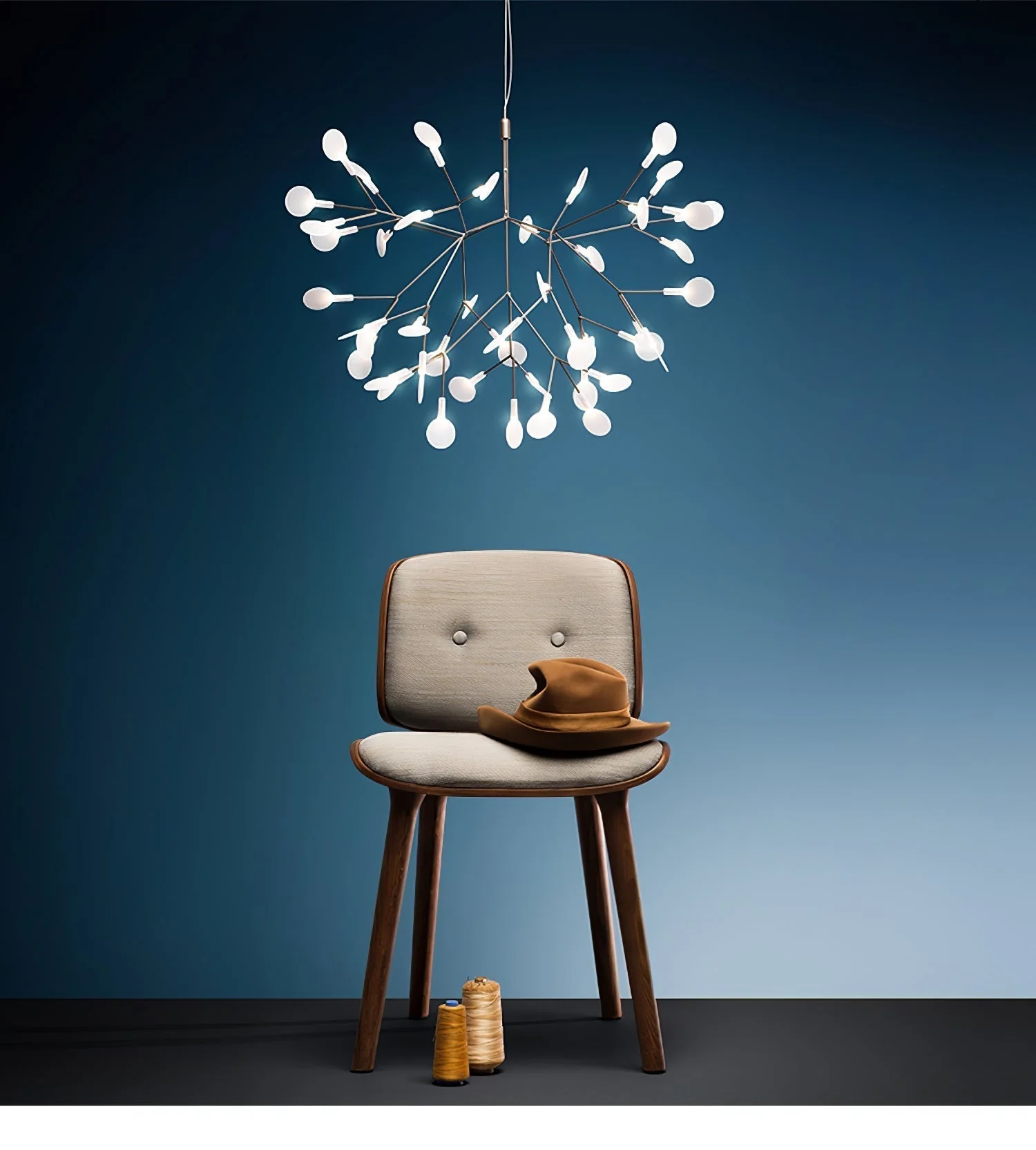 Lustra Chandelier Rose Gold Firefly LED Branch - Image 72