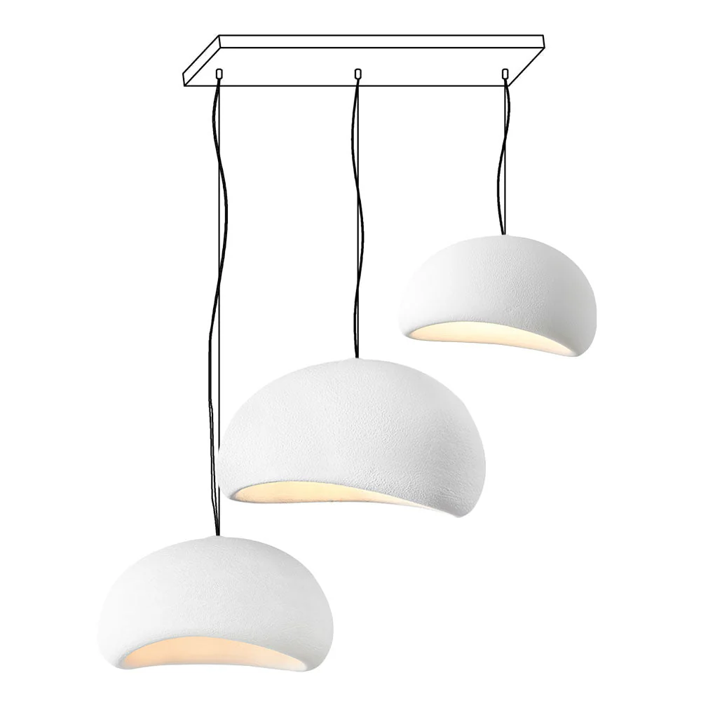 Lustra Chandelier Rough Combination Wabi-Sabi - Image 128