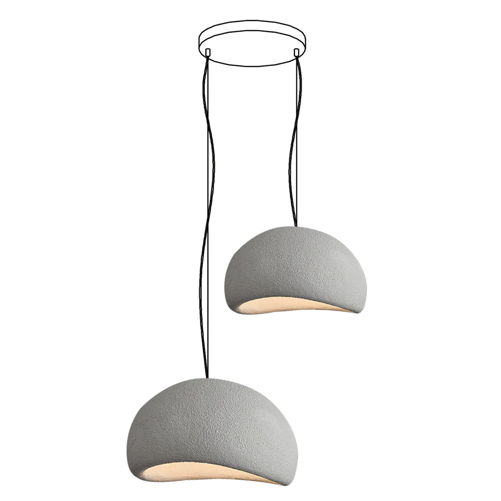 Lustra Chandelier Rough Combination Wabi-Sabi - Image 64