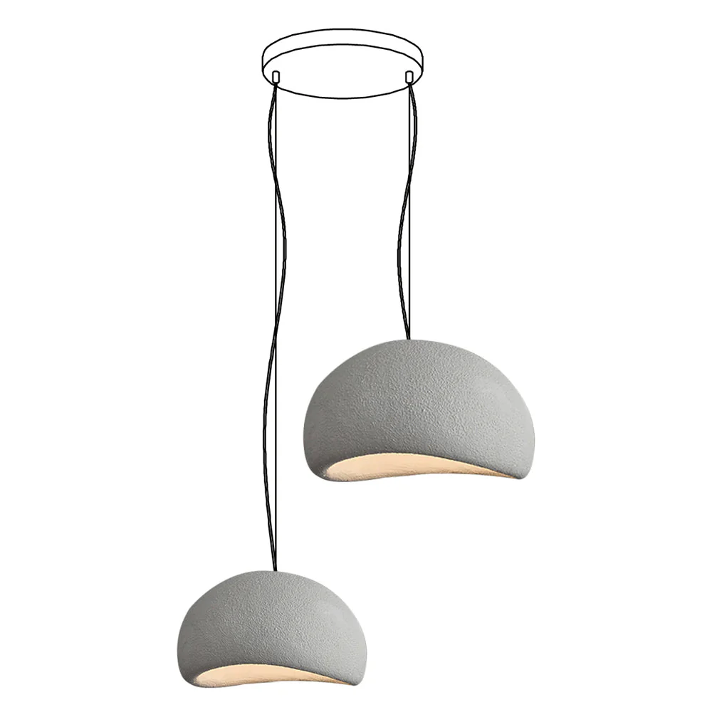 Lustra Chandelier Rough Combination Wabi-Sabi - Image 72