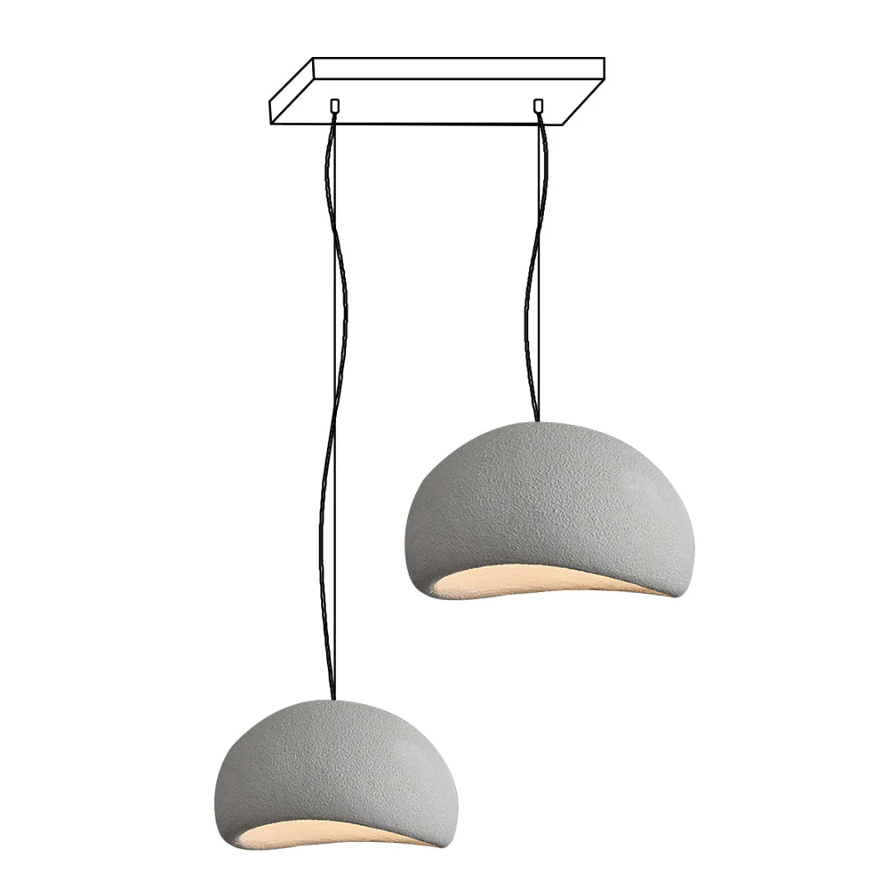 Lustra Chandelier Rough Combination Wabi-Sabi - Image 91