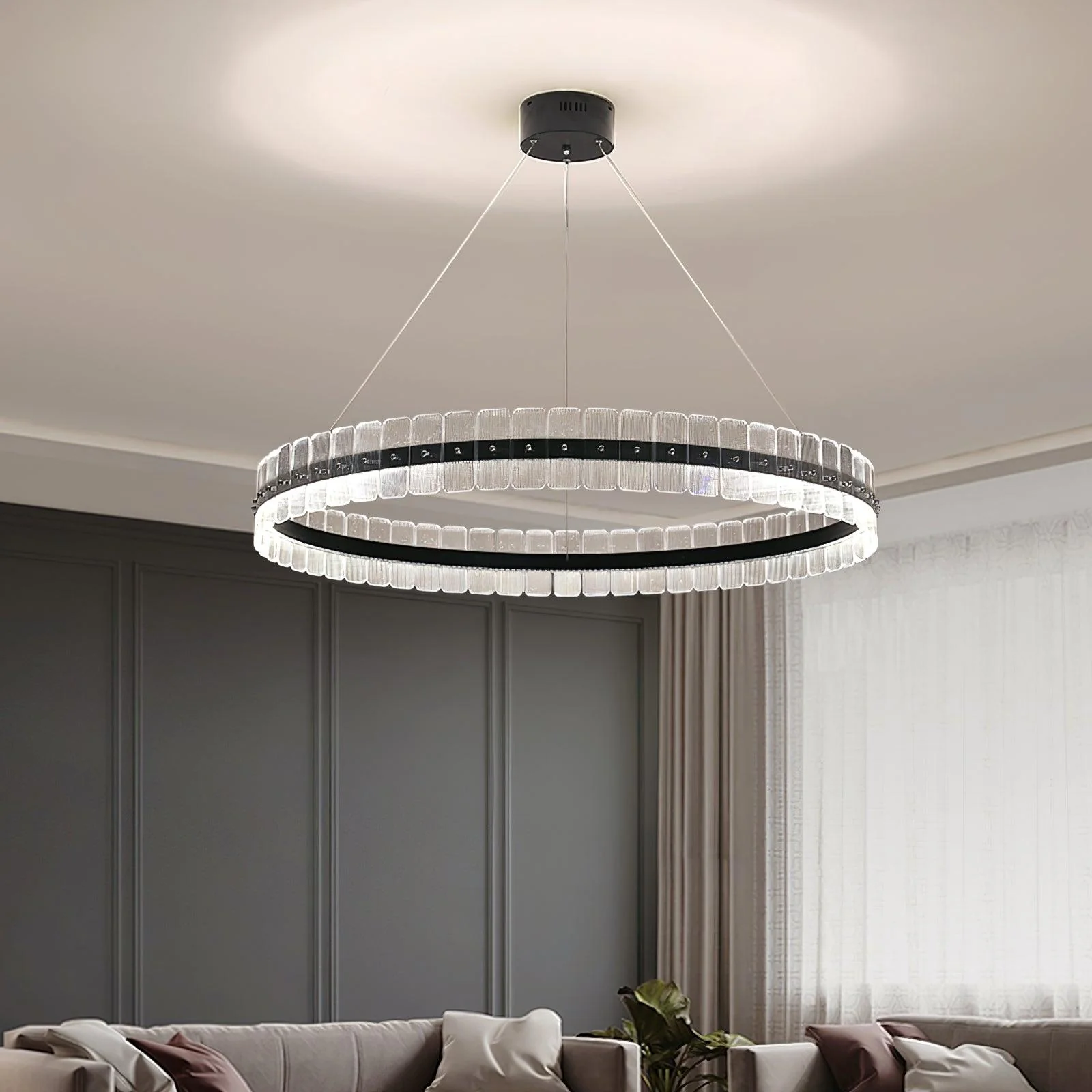 Lustra Chandelier Saturno LED with Blocks - Image 15