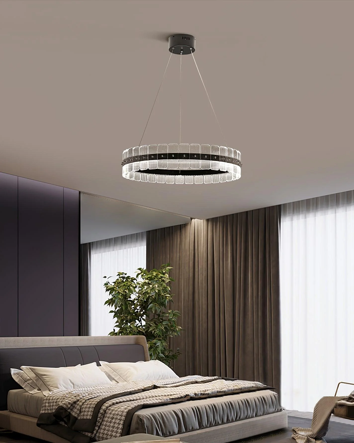 Lustra Chandelier Saturno LED with Blocks - Image 17