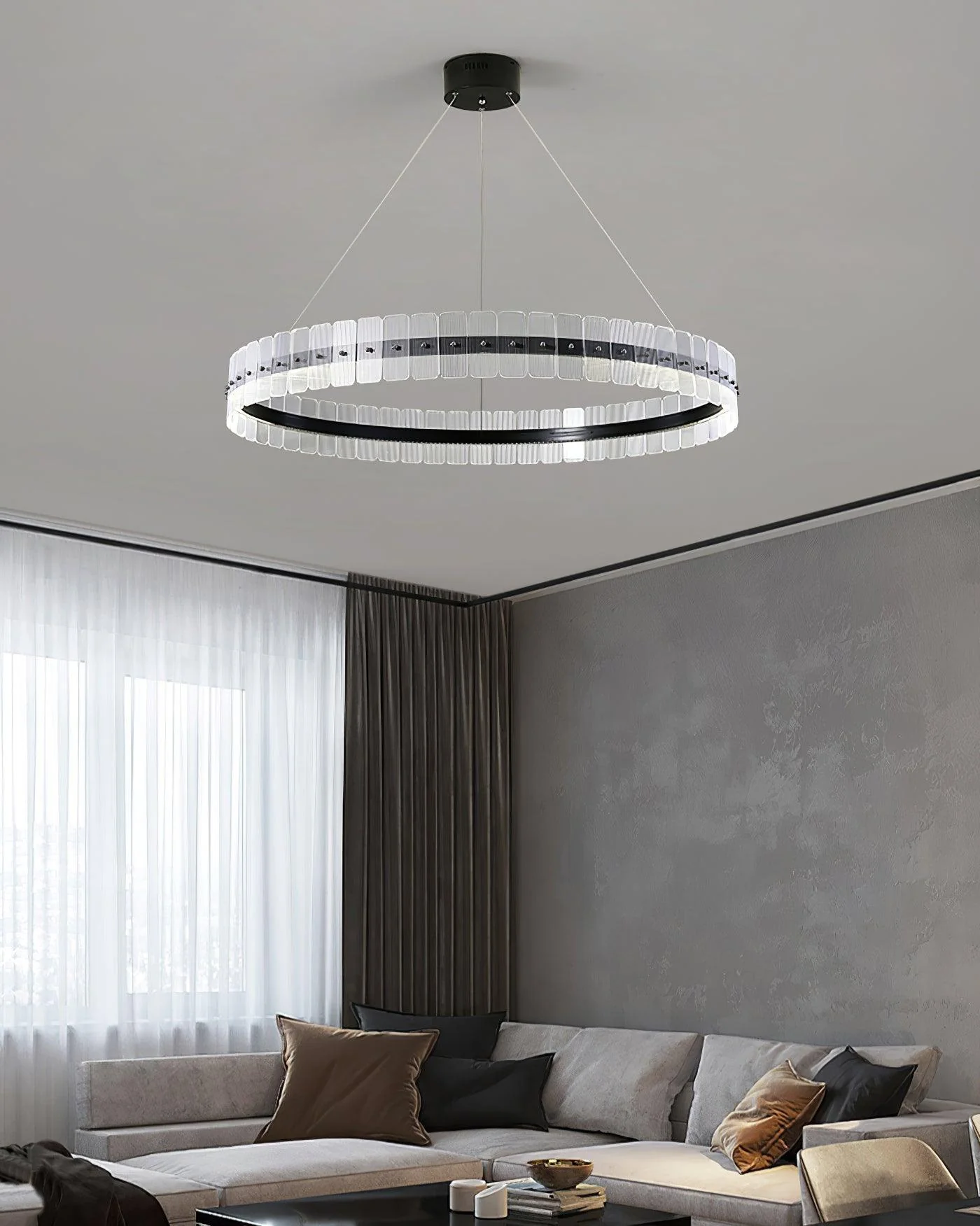 Lustra Chandelier Saturno LED with Blocks - Image 26