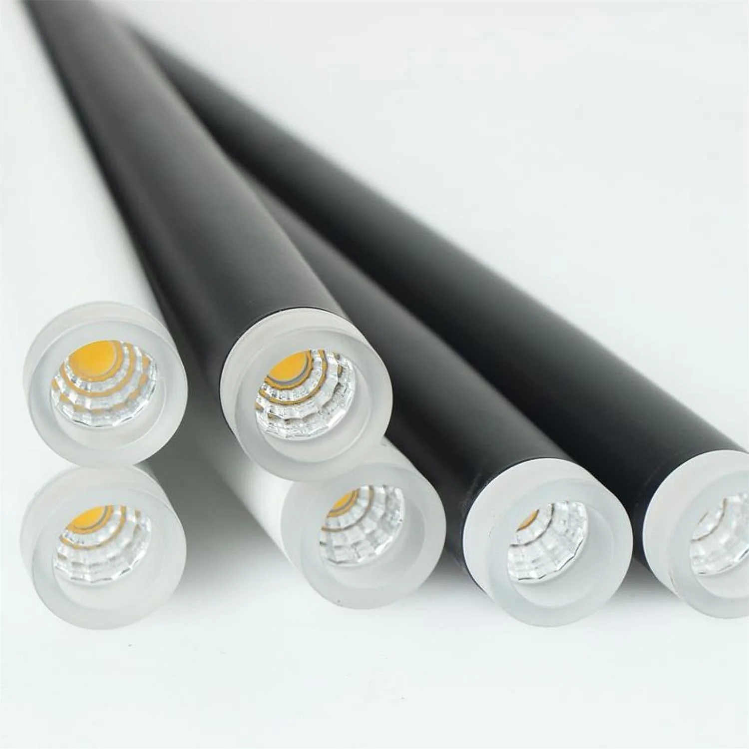Lustra Chandelier Slender Black Minimalist - Image 7
