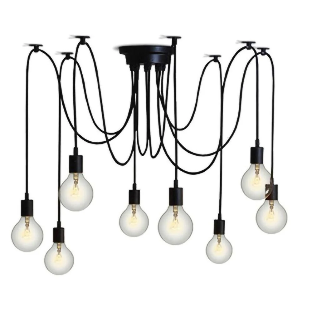 Lustra Chandelier Spider Cable Industrial - Image 48
