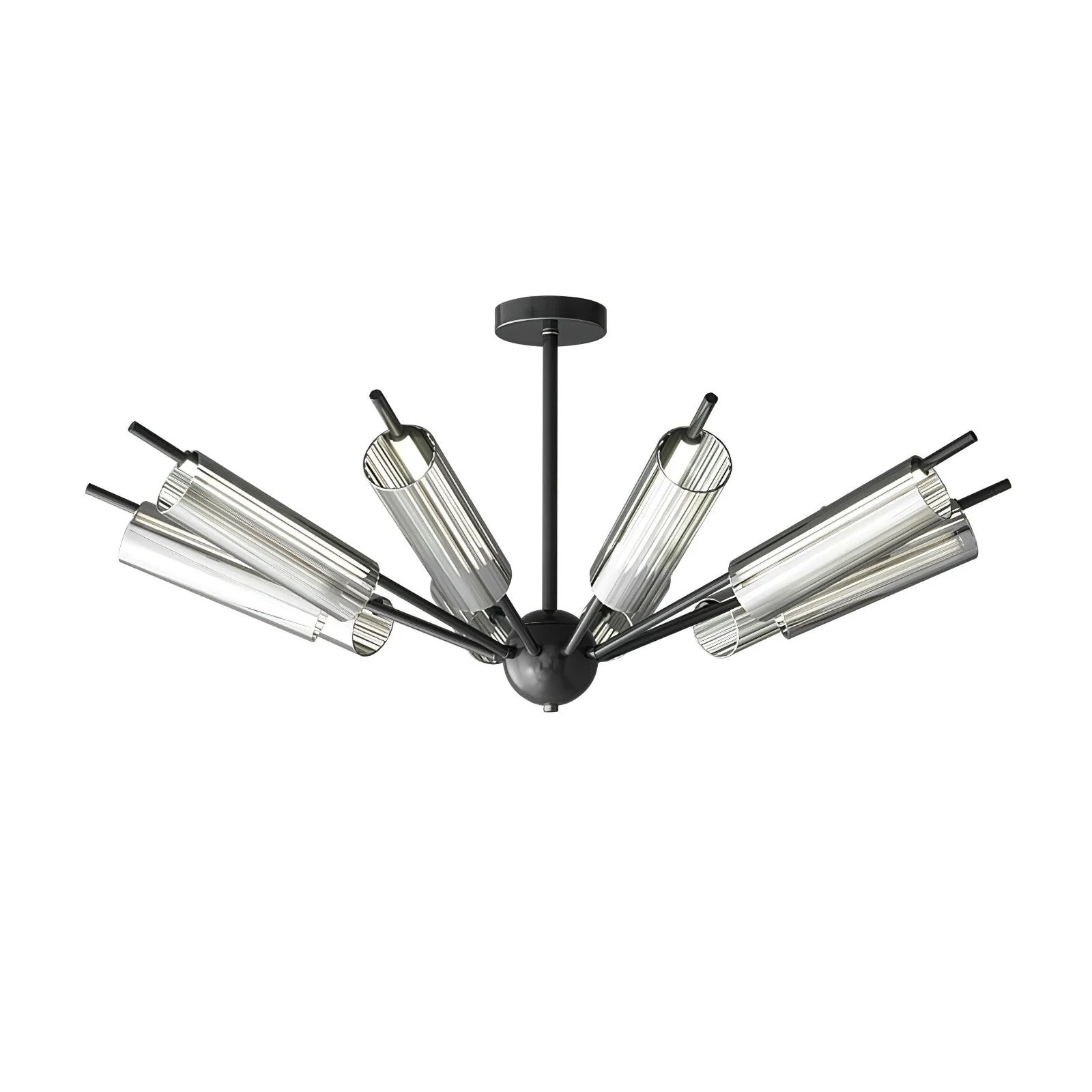 Lustra Chandelier Sputnik Brass Modern 12-Light - Image 37