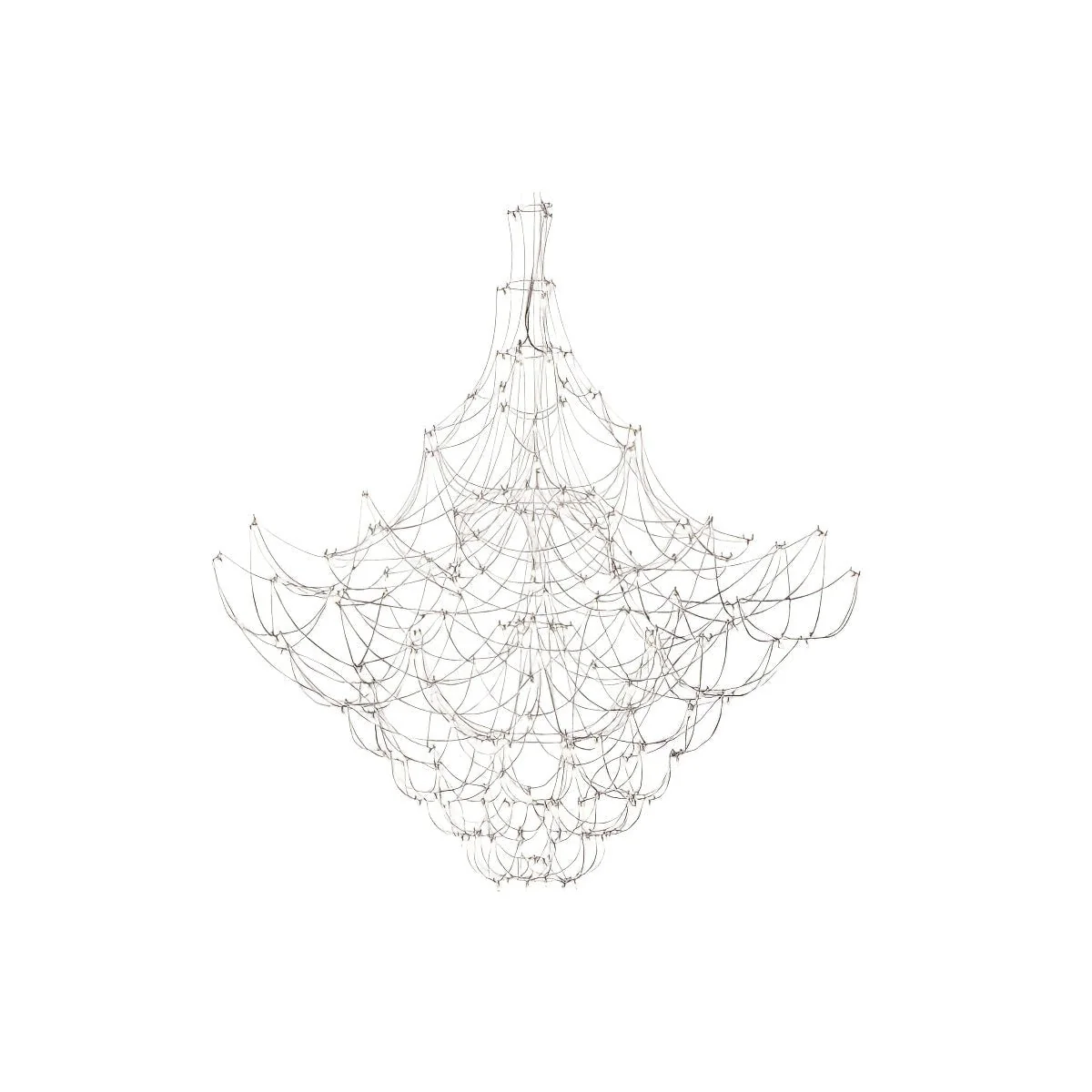 Lustra Chandelier Stainless Steel Wire Firefly - Image 13