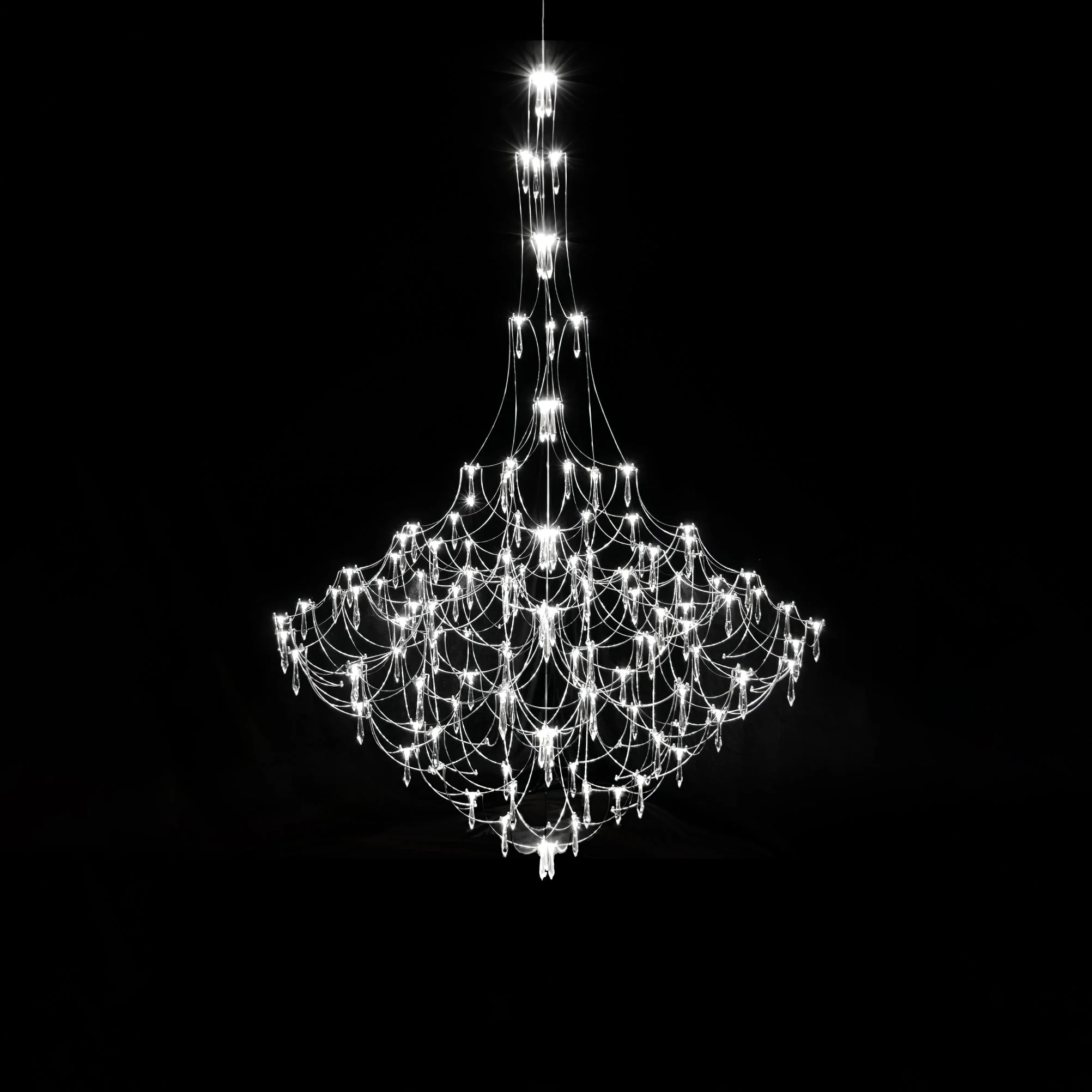 Lustra Chandelier Stainless Steel Wire Firefly - Image 15