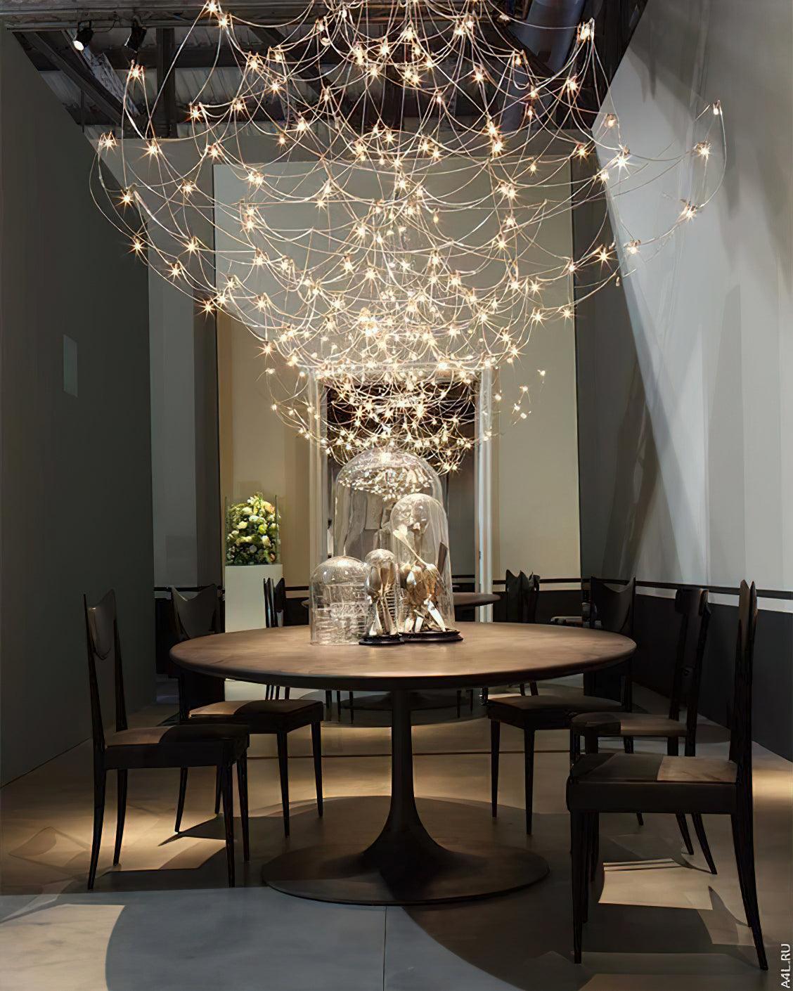 Lustra Chandelier Stainless Steel Wire Firefly - Image 29
