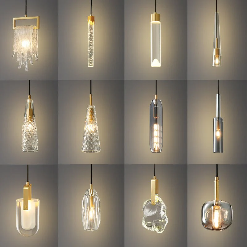 Lustra Pendant Lamp Clear Shade Crystal - Image 16