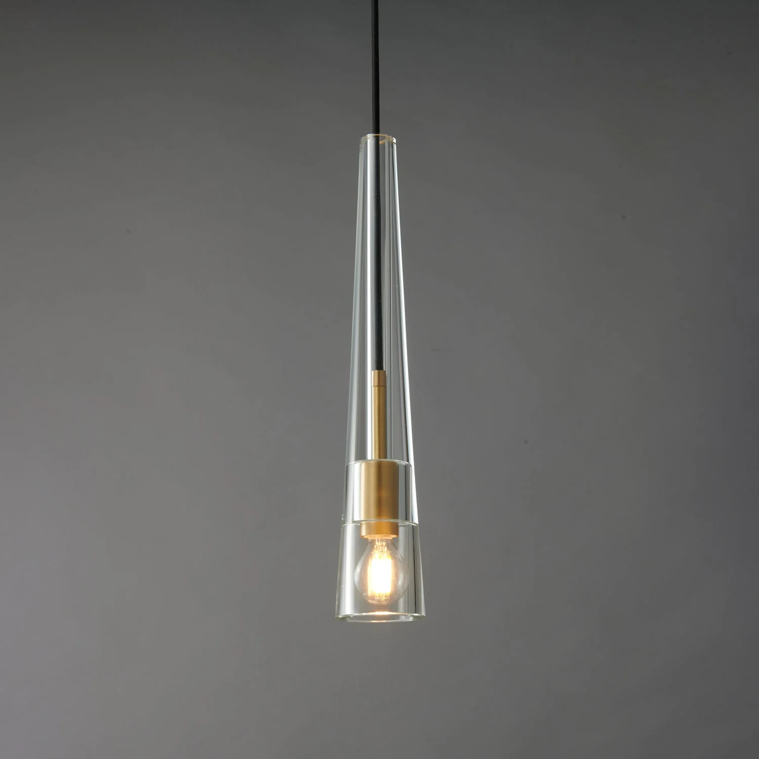 Lustra Pendant Lamp Clear Shade Crystal - Image 17
