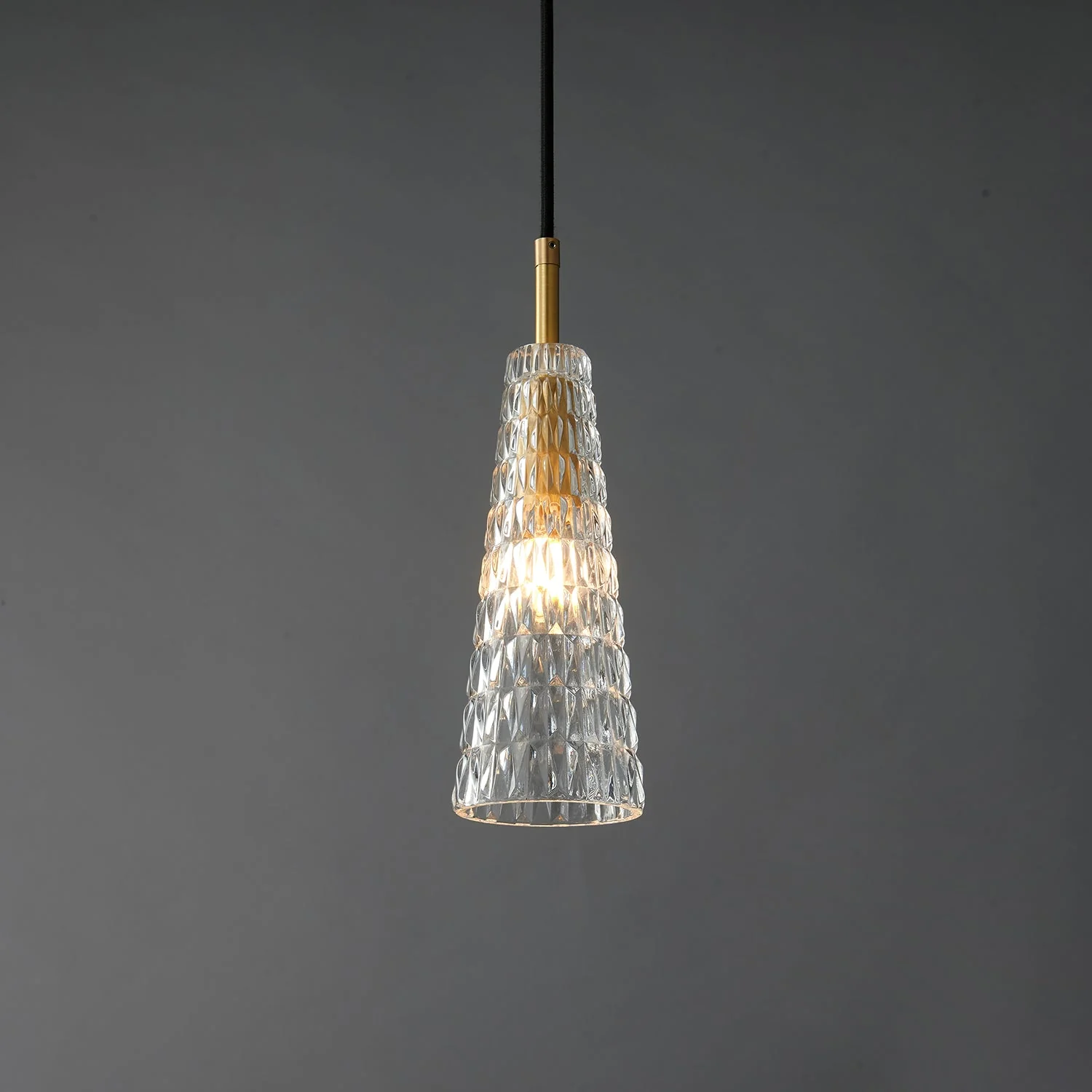 Lustra Pendant Lamp Clear Shade Crystal - Image 22