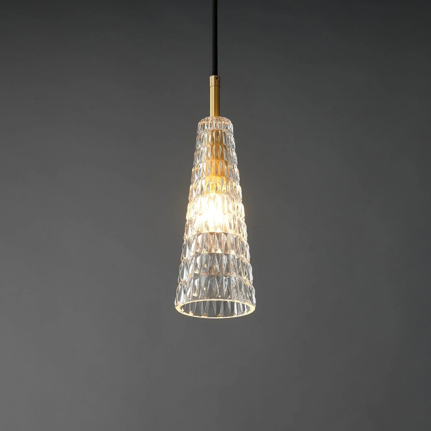 Lustra Pendant Lamp Clear Shade Crystal - Image 24