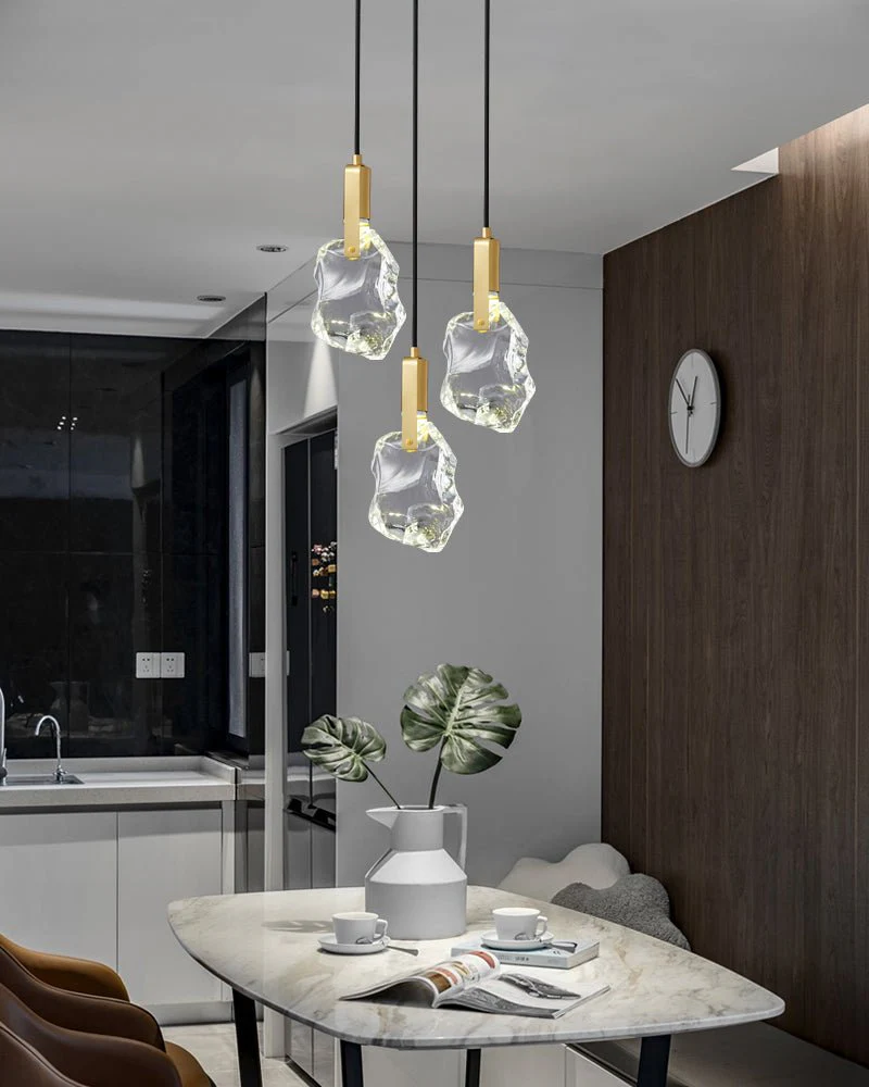 Lustra Pendant Lamp Clear Shade Crystal - Image 30