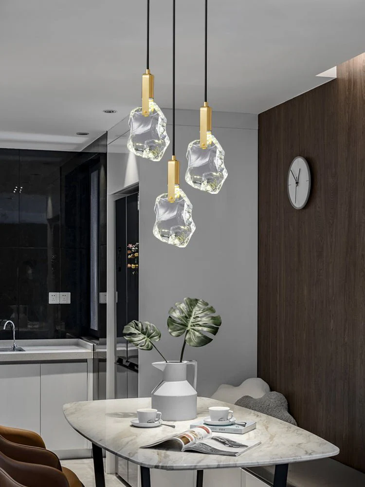 Lustra Pendant Lamp Clear Shade Crystal - Image 36
