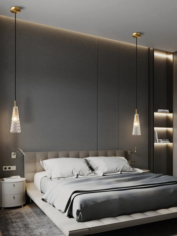 Lustra Pendant Lamp Clear Shade Crystal - Image 39