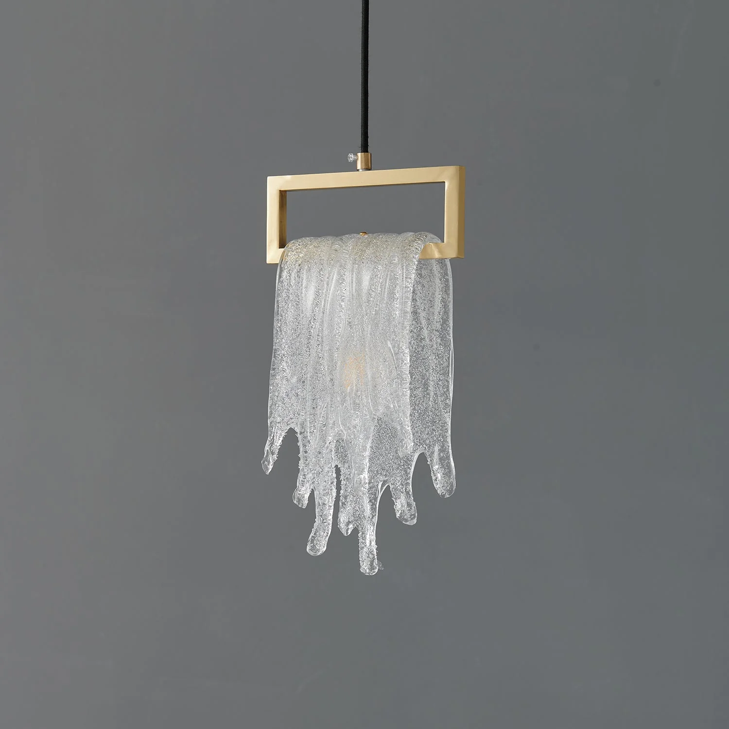 Lustra Pendant Lamp Clear Shade Crystal - Image 58