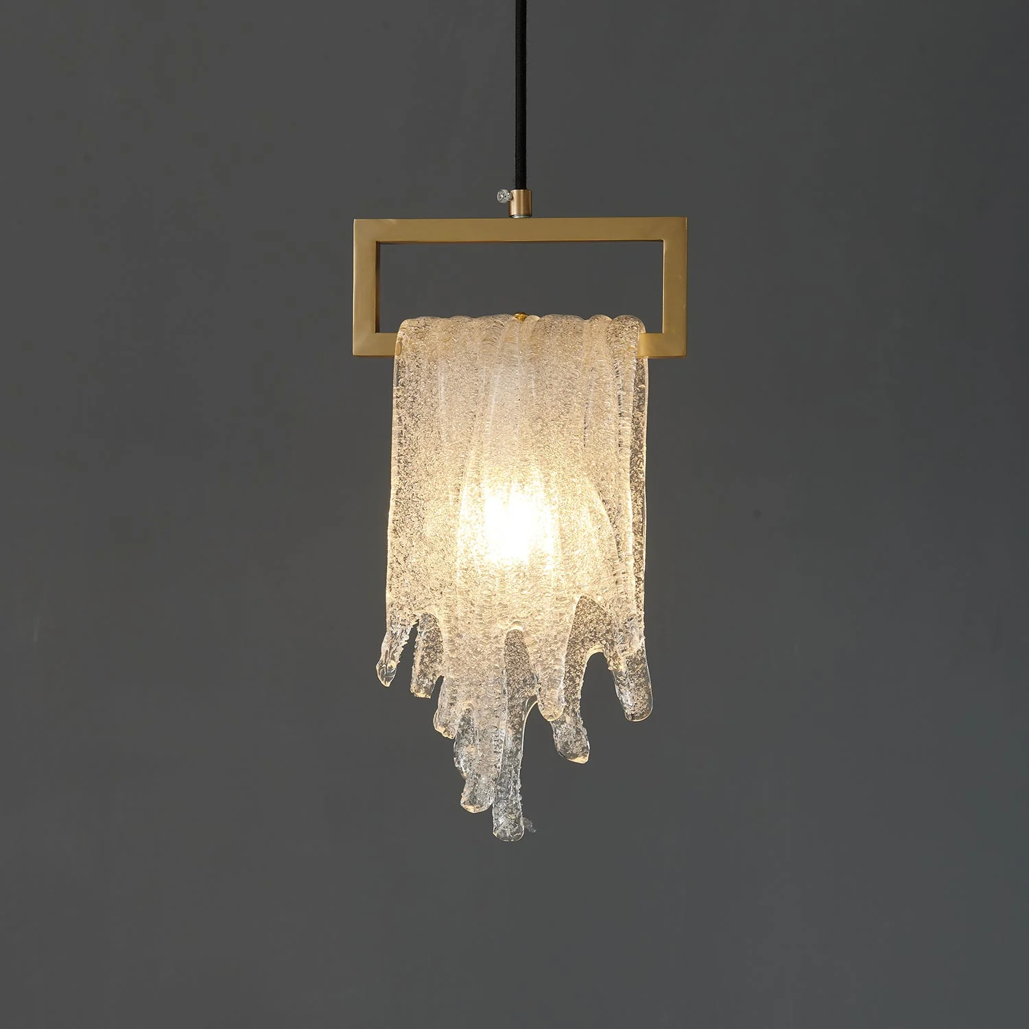 Lustra Pendant Lamp Clear Shade Crystal - Image 7