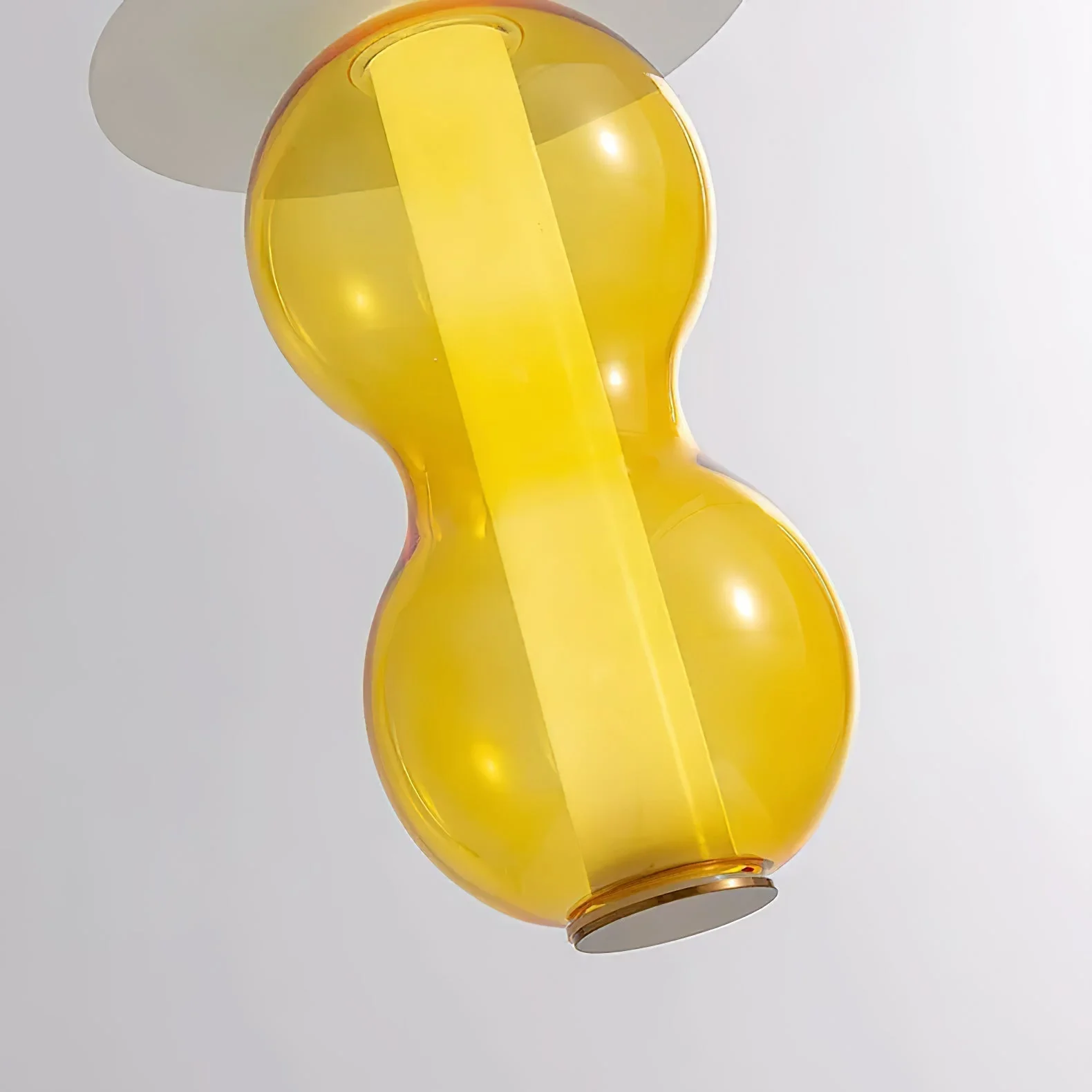 Lustra Pendant Lamp Colored Glass Modern - Image 30