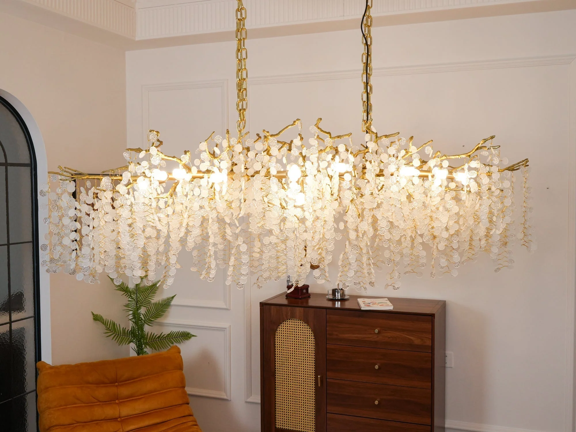 Lustra Pendant Lamp Crystal Dewdrop - Image 28