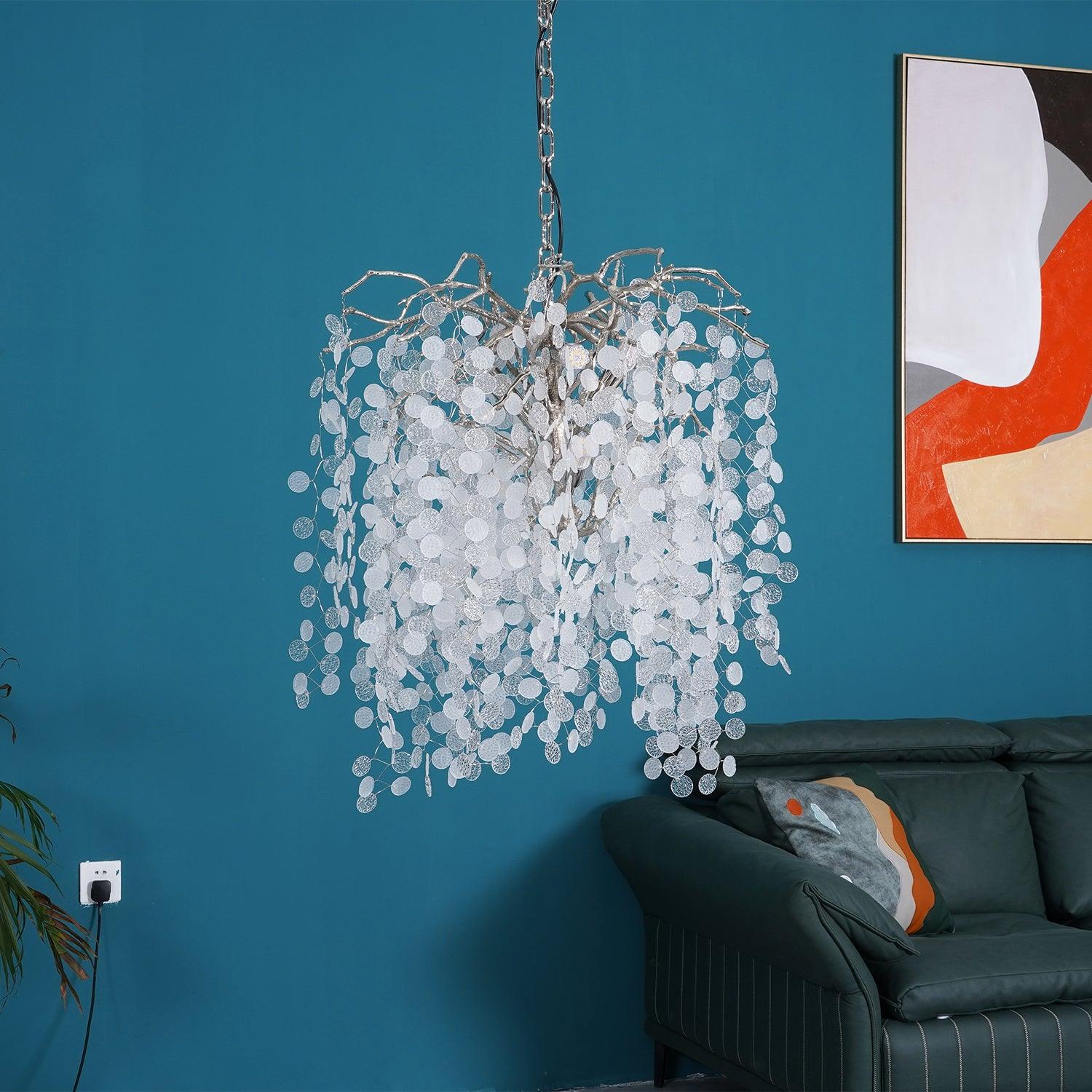 Lustra Pendant Lamp Crystal Dewdrop - Image 51