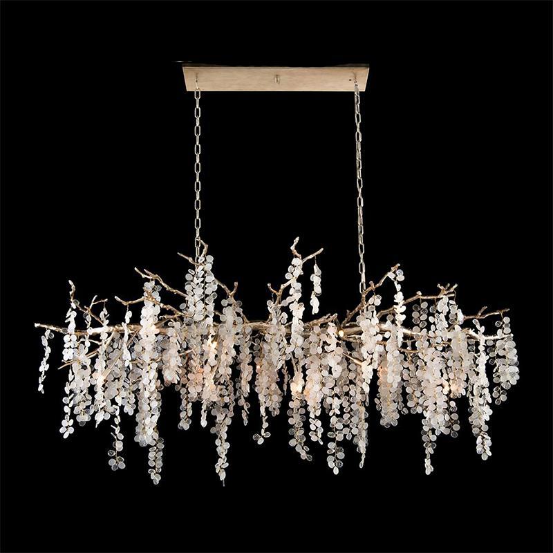 Lustra Pendant Lamp Crystal Dewdrop - Image 53