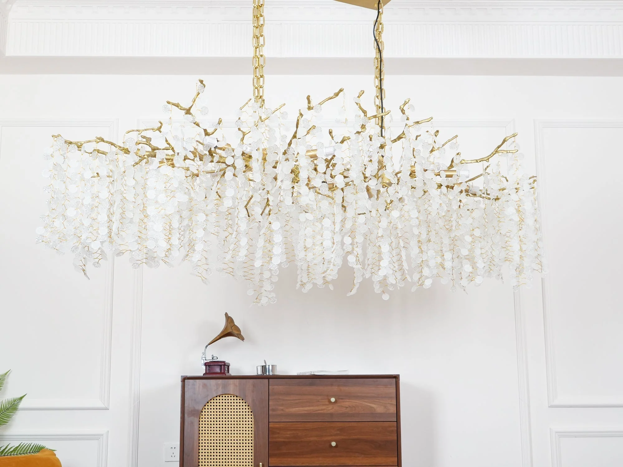 Lustra Pendant Lamp Crystal Dewdrop - Image 57