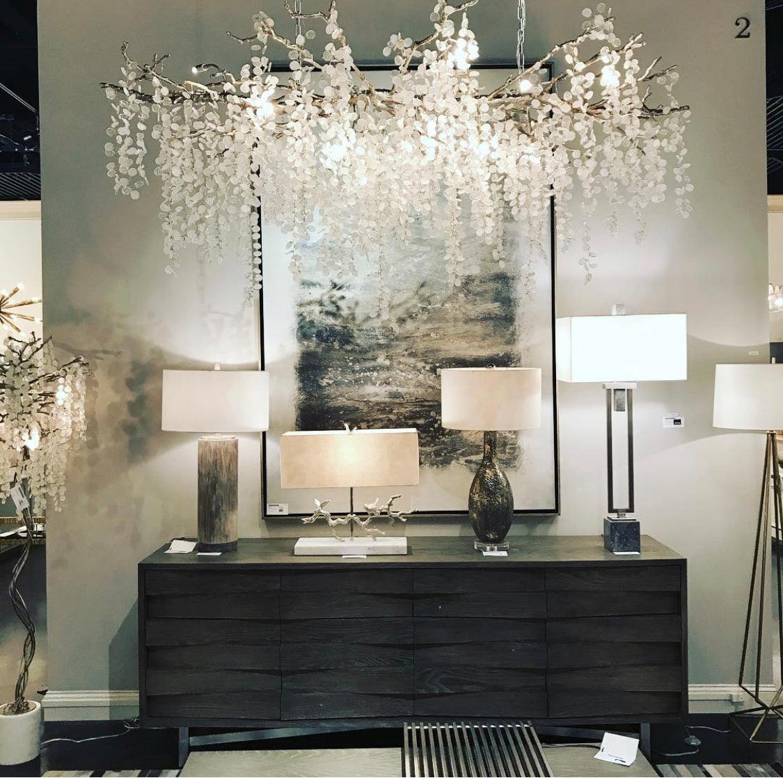 Lustra Pendant Lamp Crystal Dewdrop - Image 6