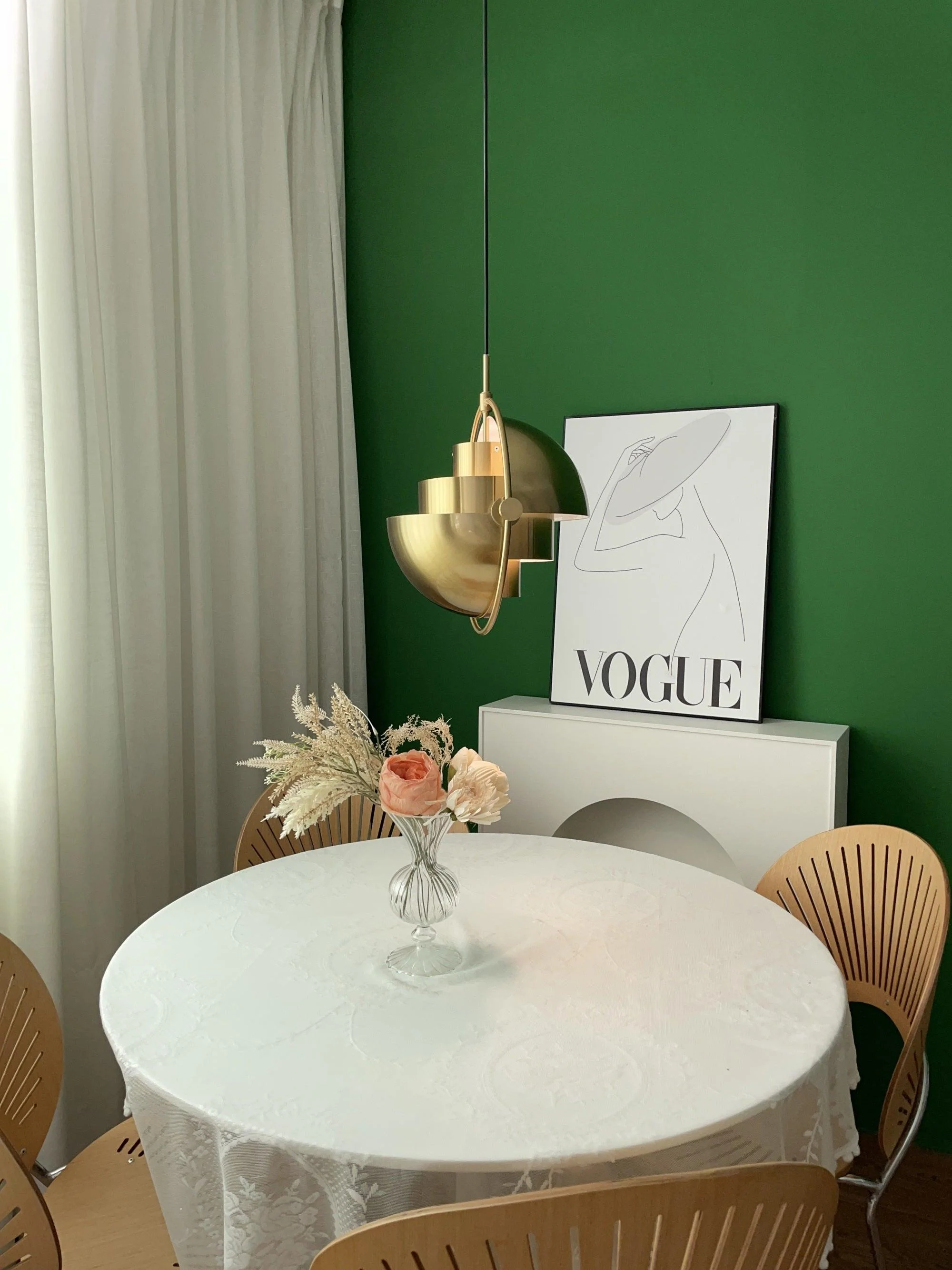 Lustra Pendant Lamp Deformed Ball Golden - Image 135