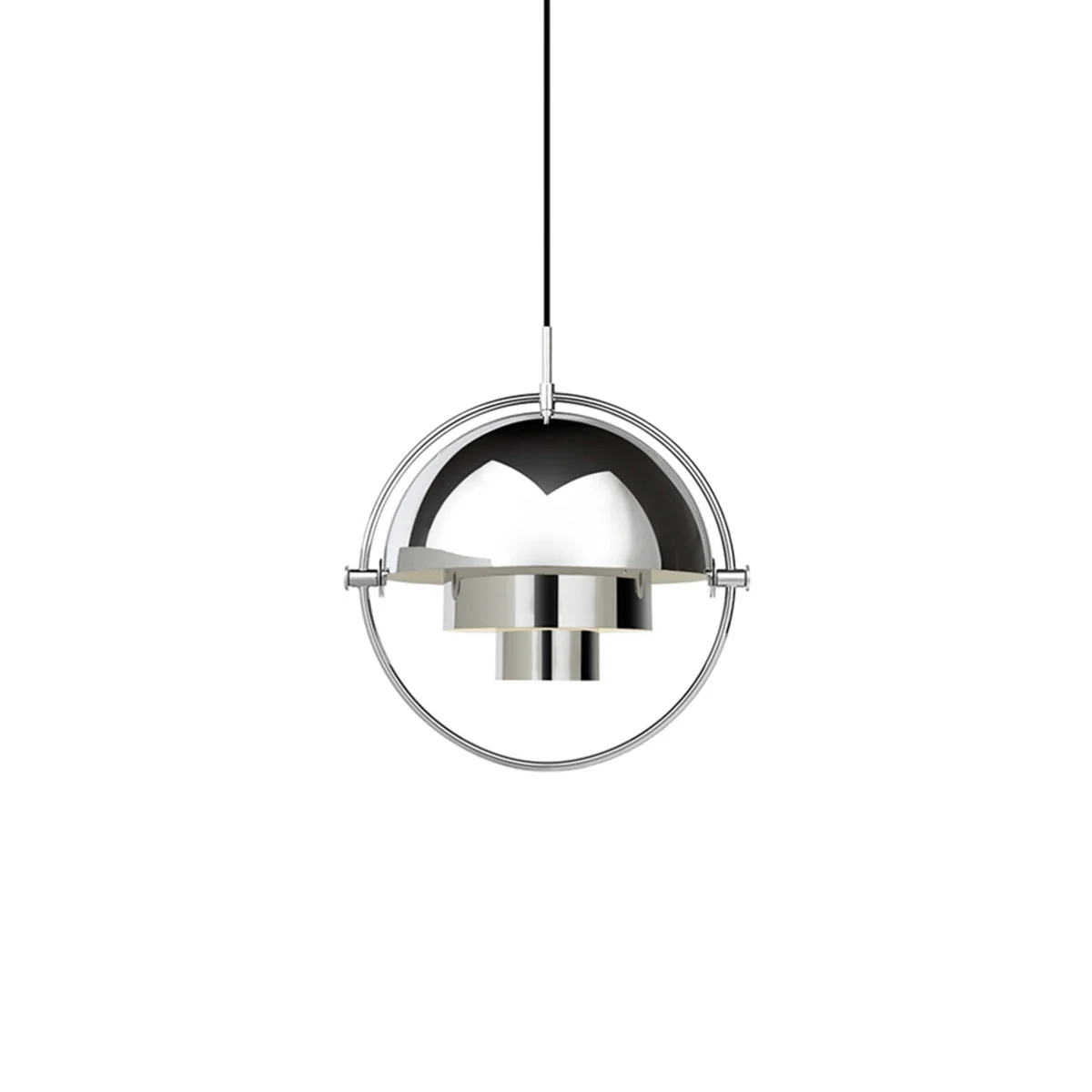 Lustra Pendant Lamp Deformed Ball Golden - Image 89